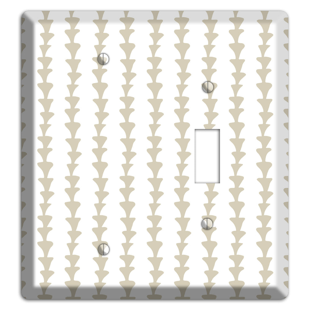 Simple Scandanavian Style A Blank / Toggle Wallplate