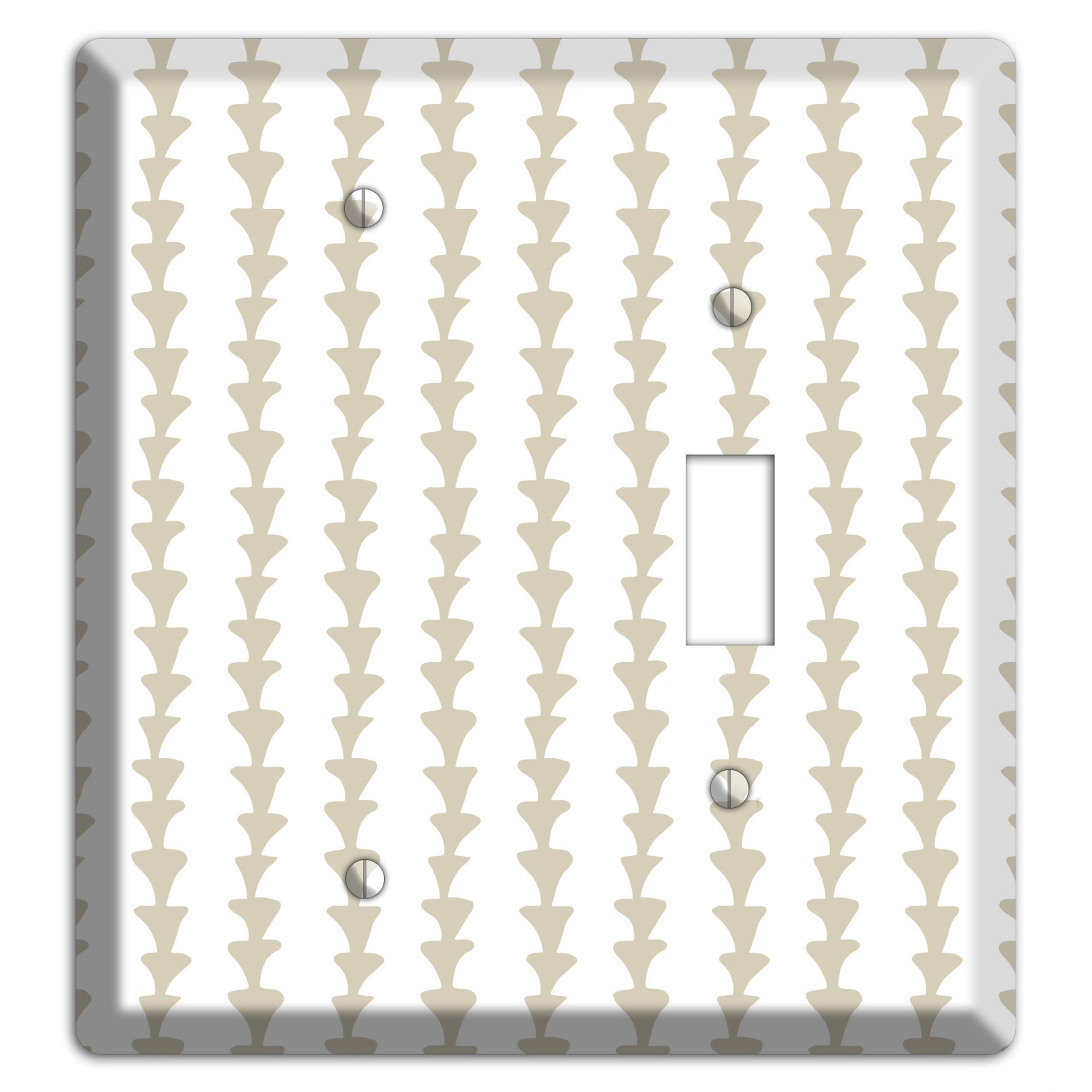 Simple Scandanavian Style A Blank / Toggle Wallplate
