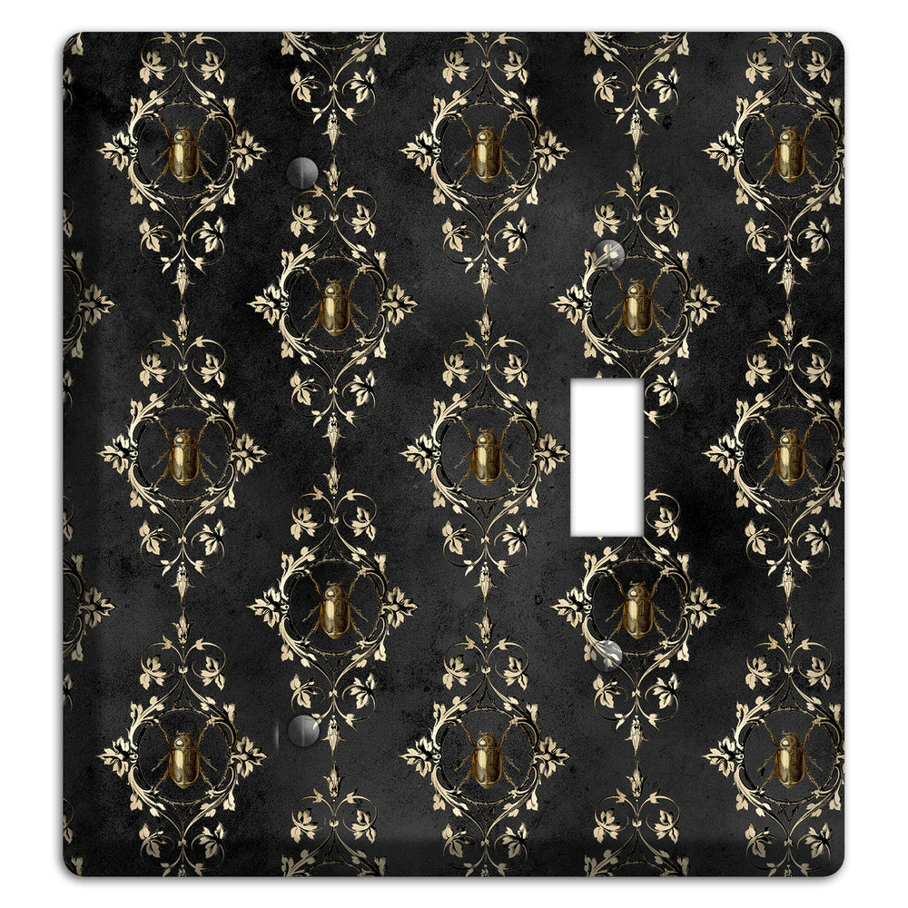 Edgar Allen Poe Beetle Blank / Toggle Wallplate