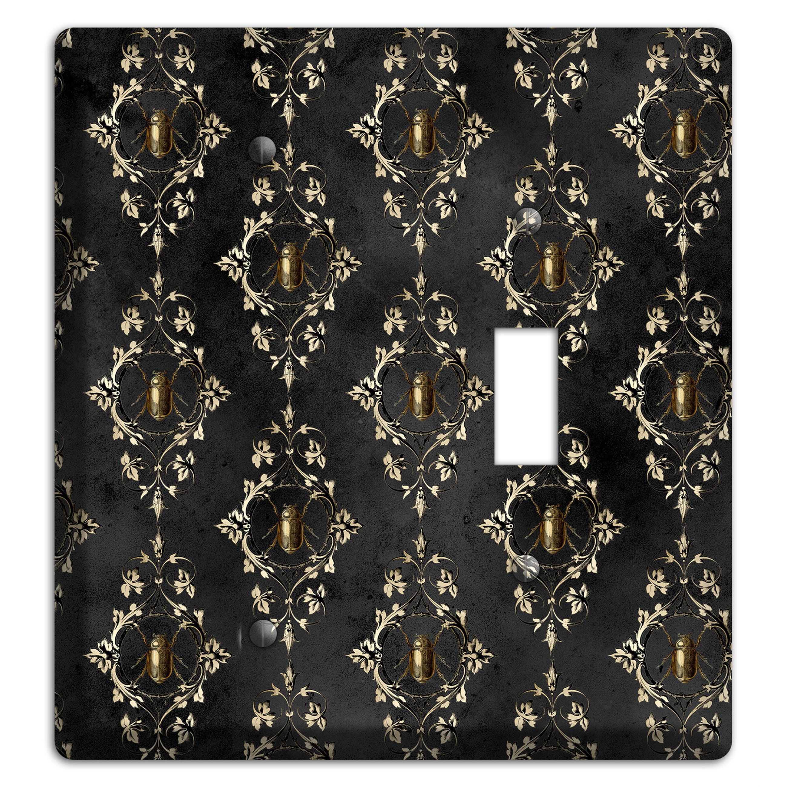 Edgar Allen Poe Beetle Blank / Toggle Wallplate
