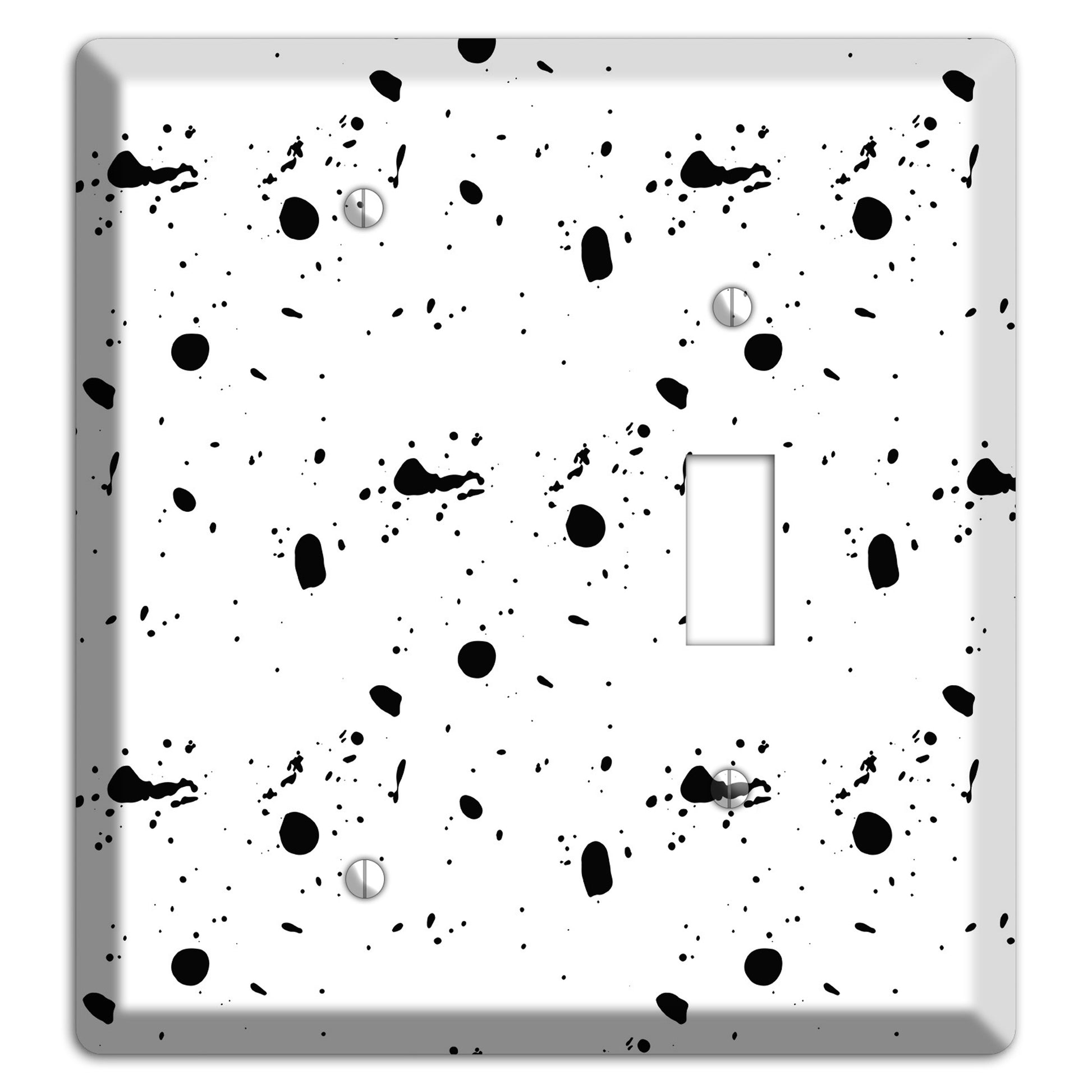 Ink Drops 3 Blank / Toggle Wallplate