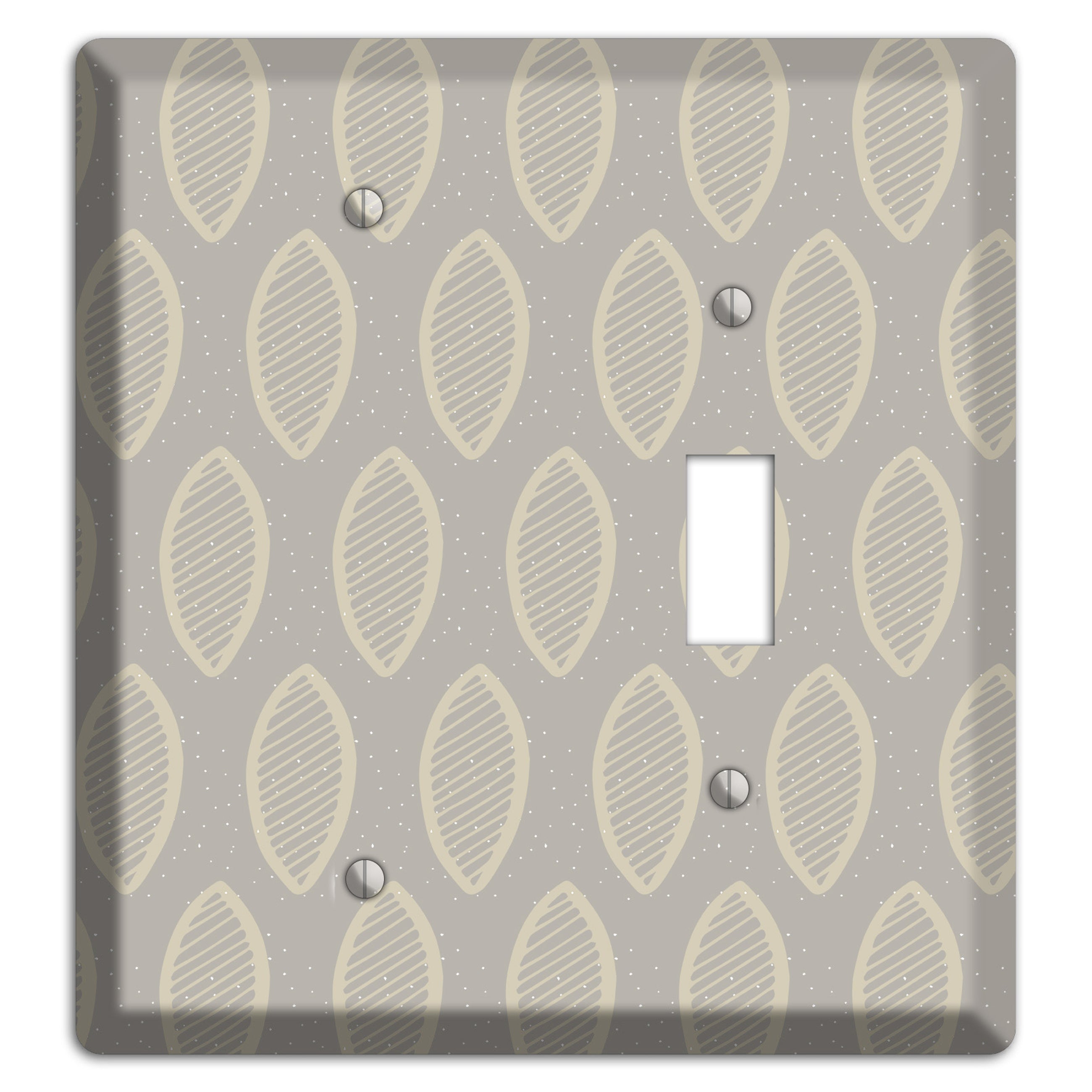 Simple Scandanavian Style W Blank / Toggle Wallplate