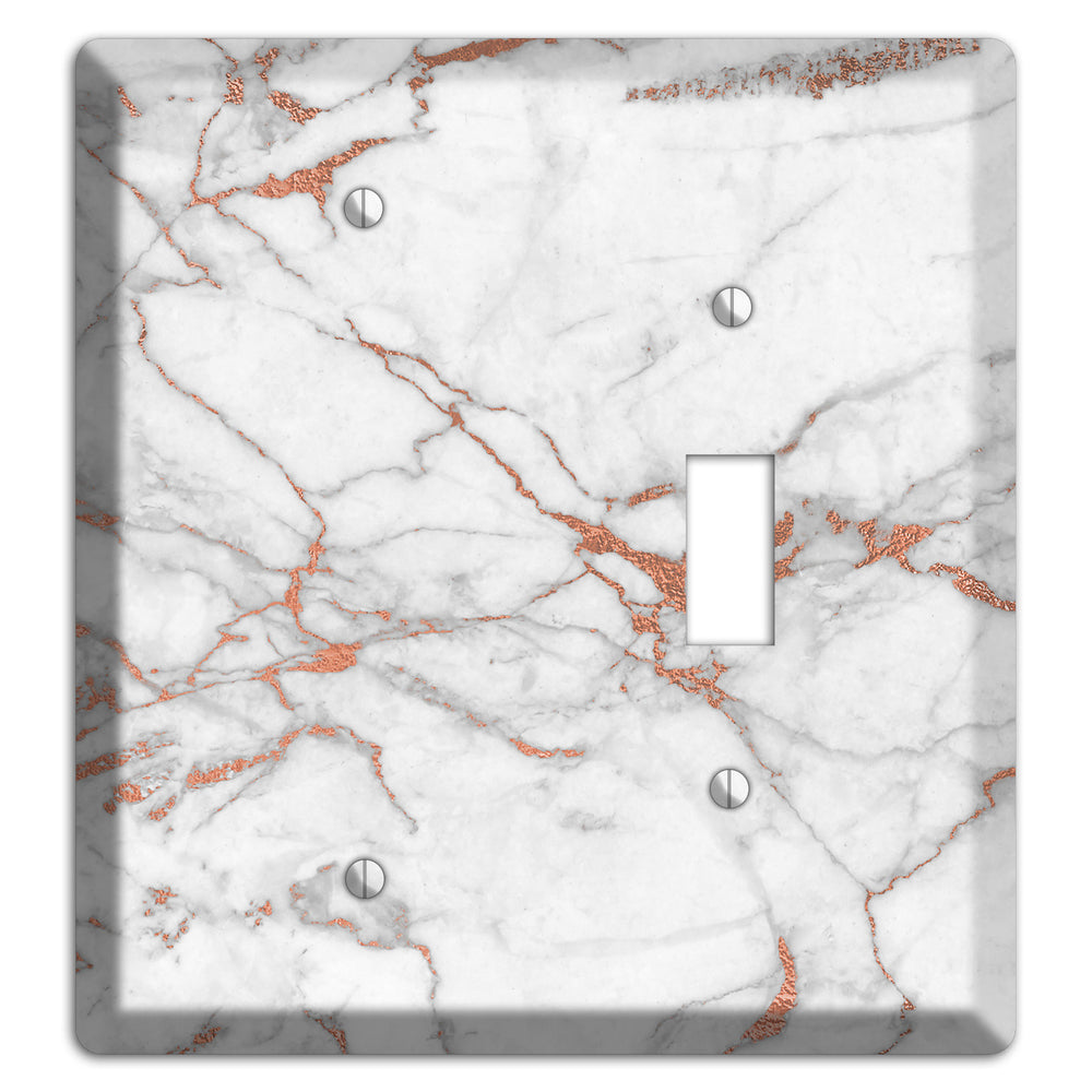 Copperfield Copper Blank / Toggle Wallplate