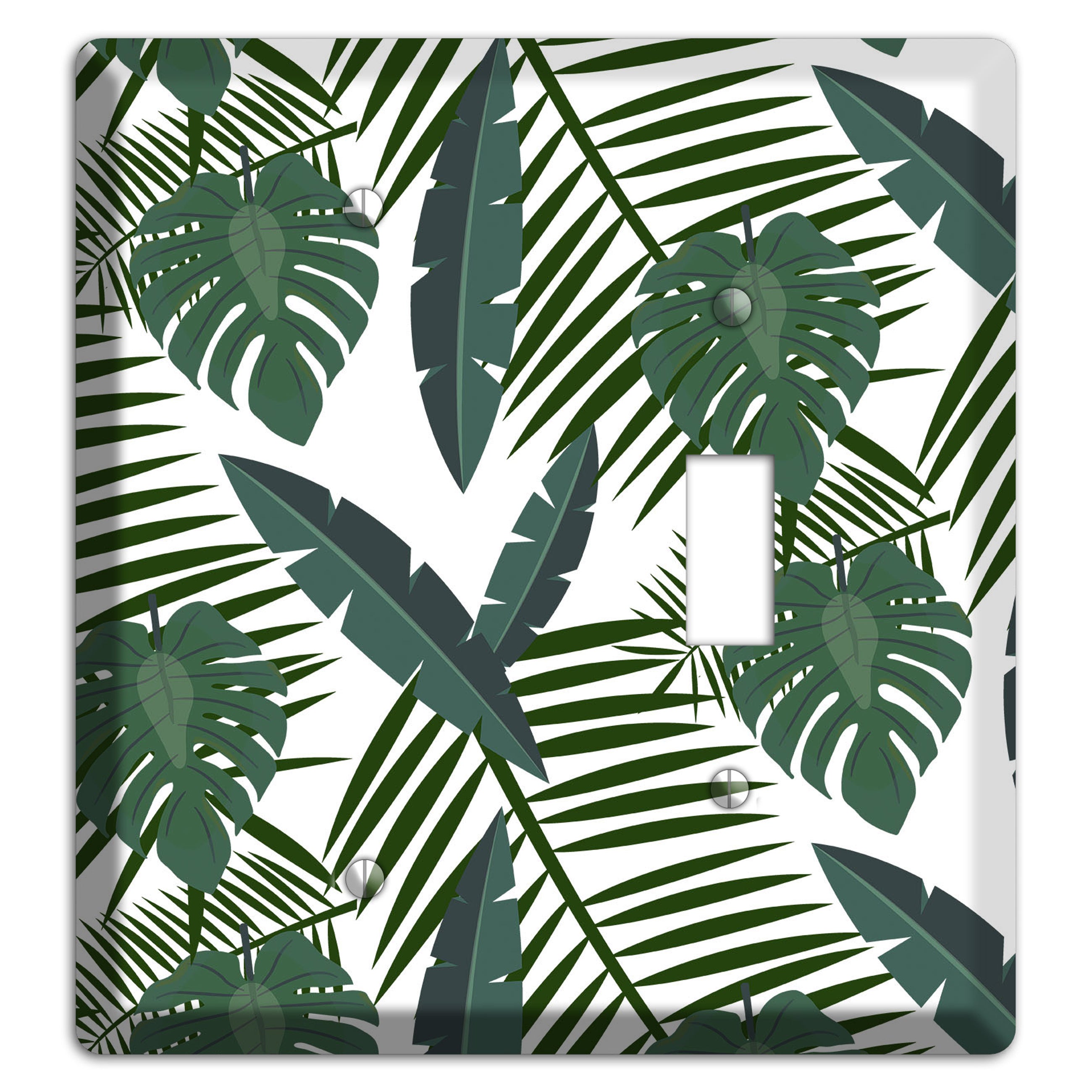 Leaves Style FF Blank / Toggle Wallplate