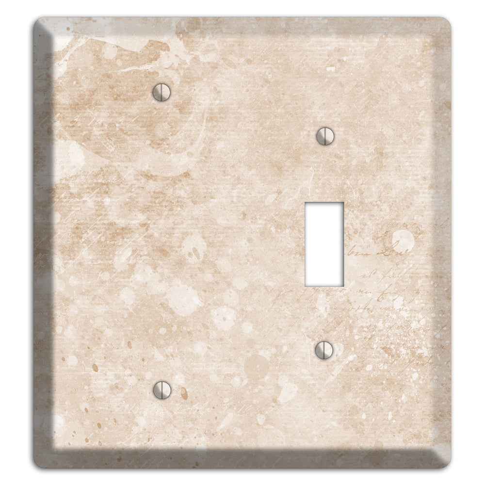 Logan Whimsical Damask Blank / Toggle Wallplate
