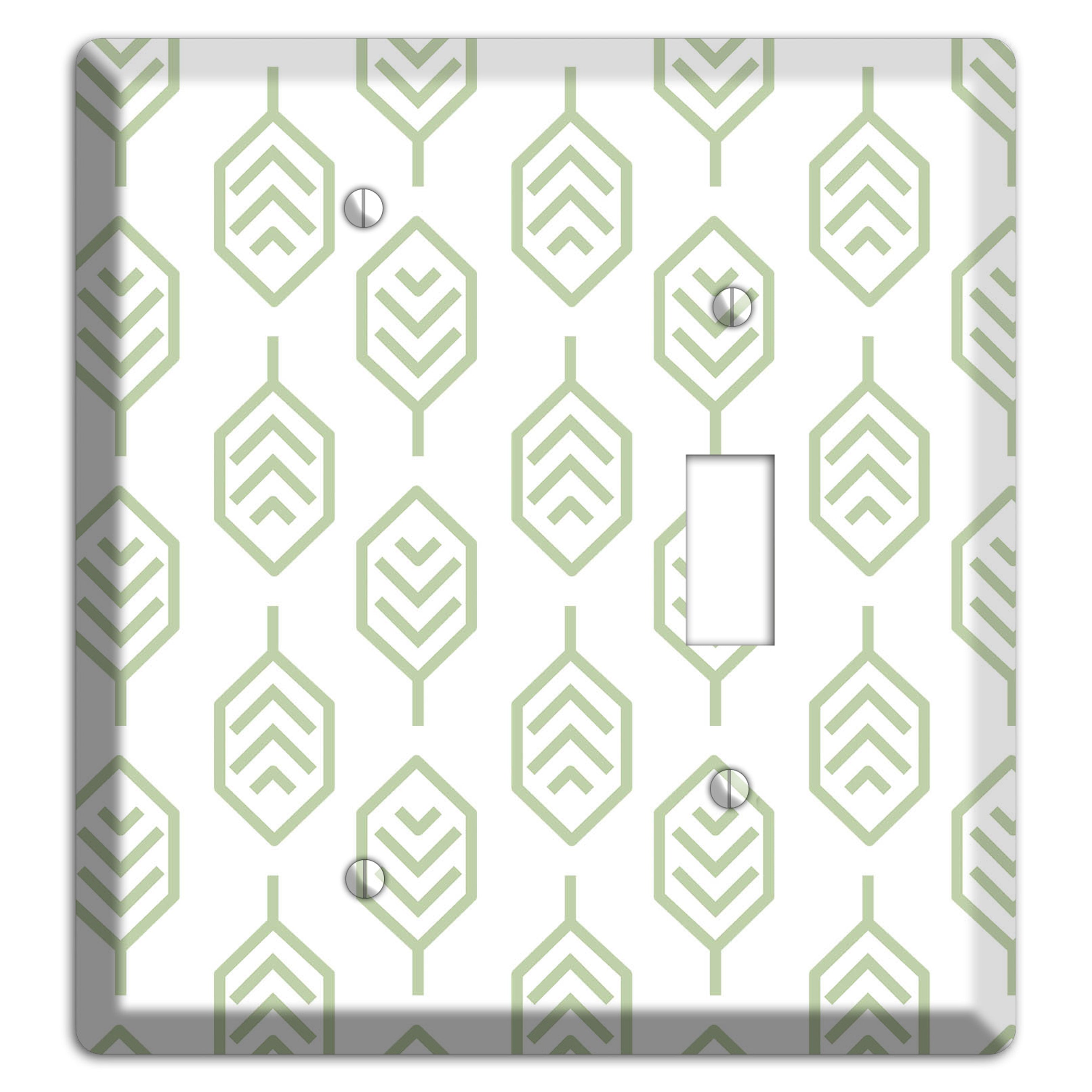 Leaves Style S Blank / Toggle Wallplate