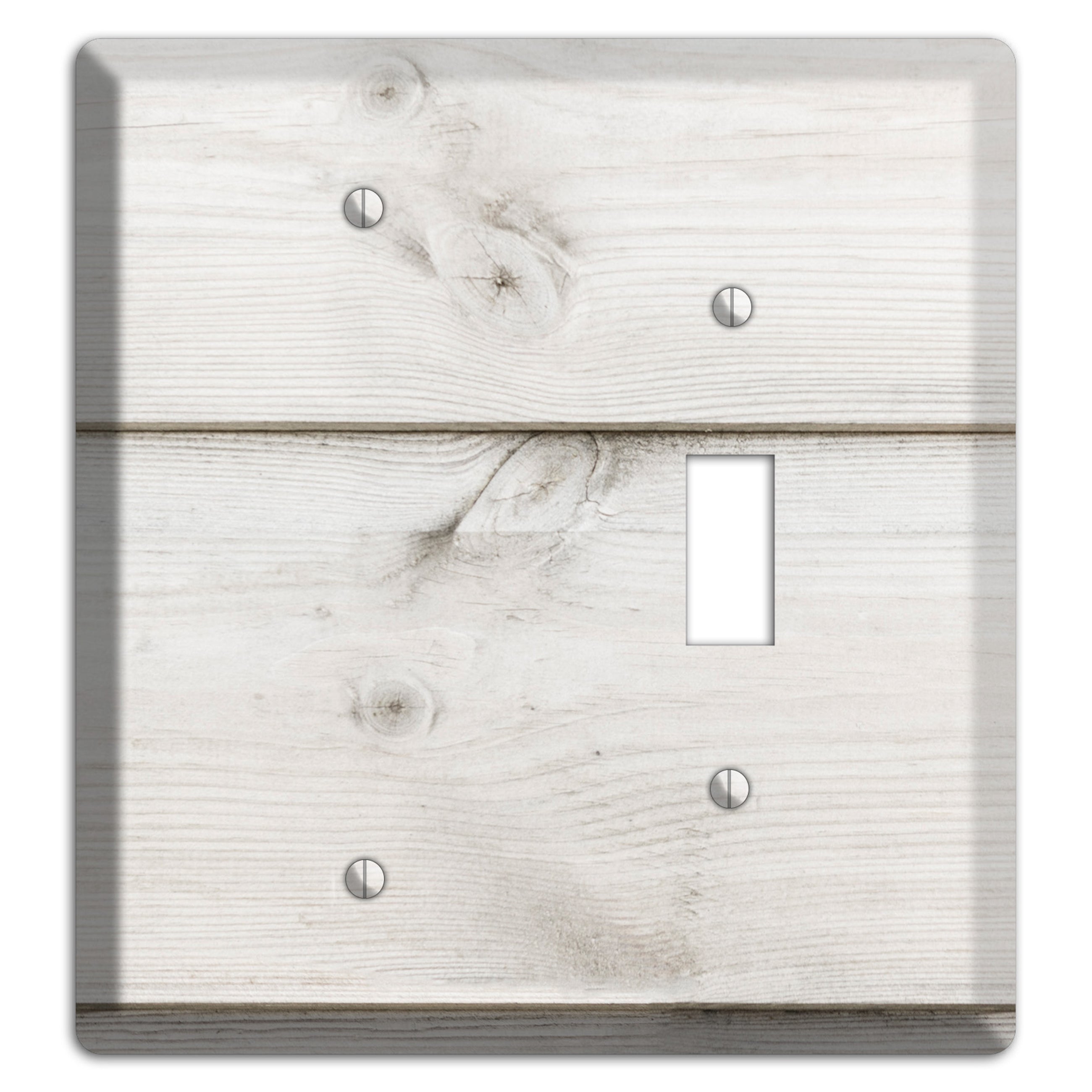 Timberwolf Antique Blank / Toggle Wallplate
