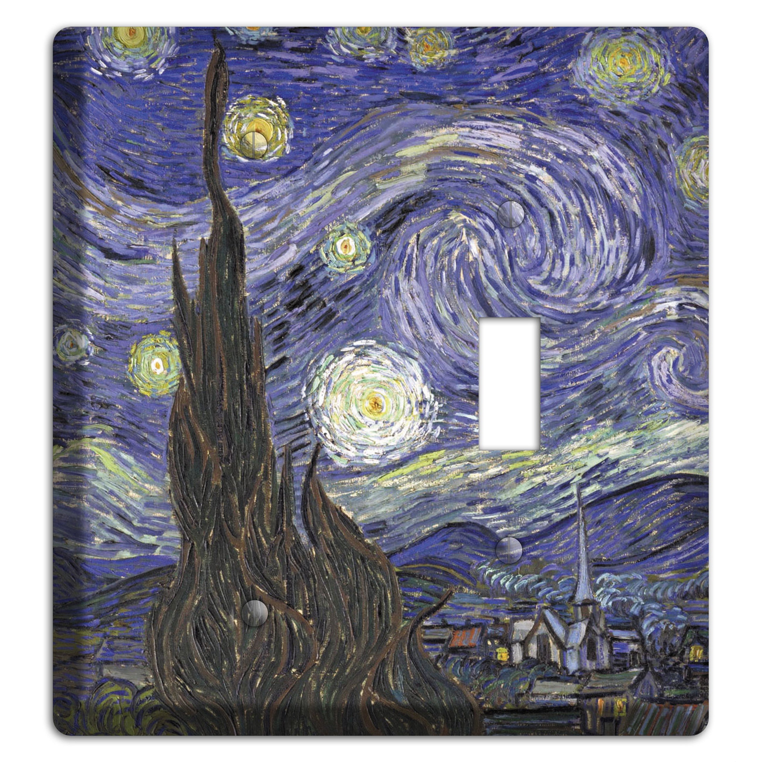 Vincent Van Gogh 4 Blank / Toggle Wallplate