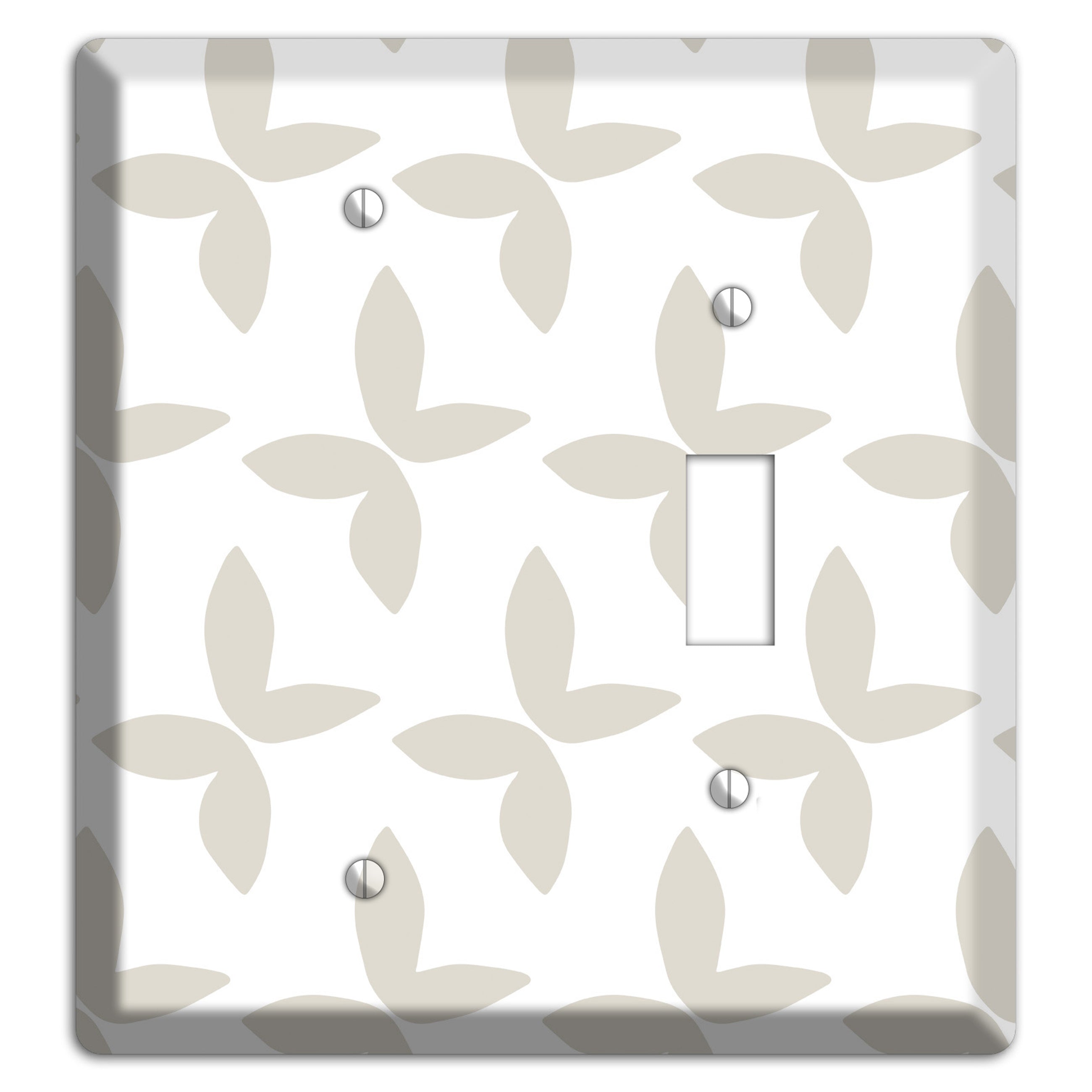Simple Scandanavian Style O Blank / Toggle Wallplate