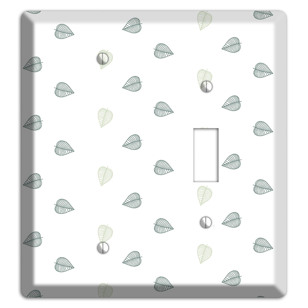 Leaves Style BB Blank / Toggle Wallplate