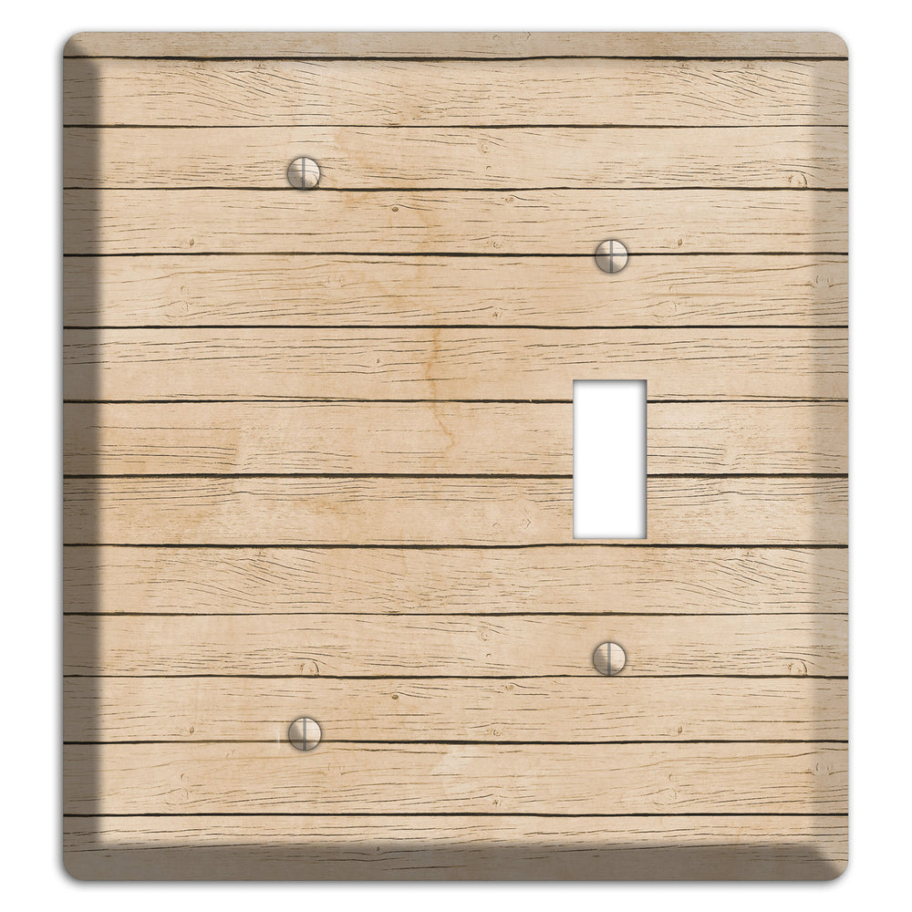 Akaroa Neutral Texture Blank / Toggle Wallplate
