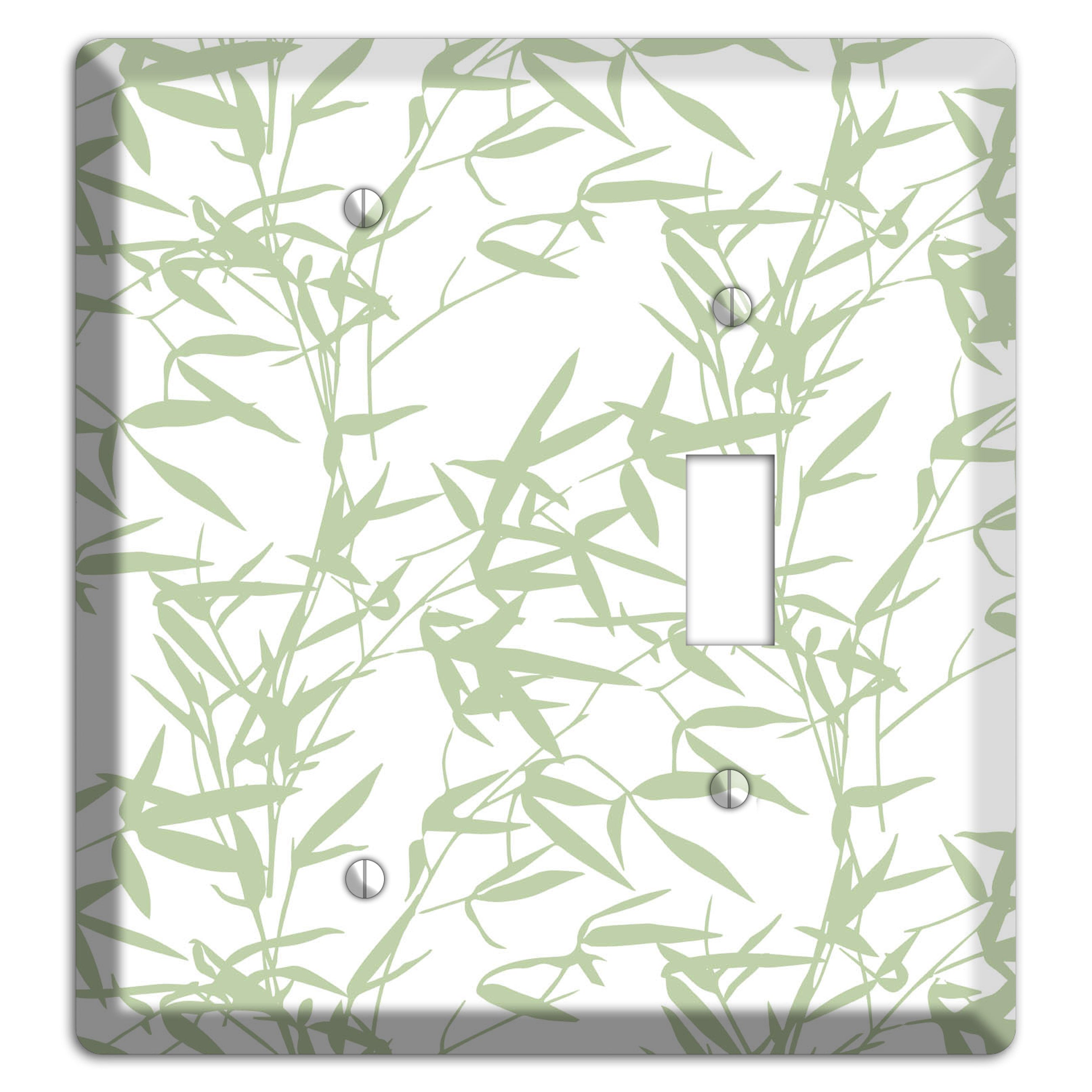Leaves Style P Blank / Toggle Wallplate