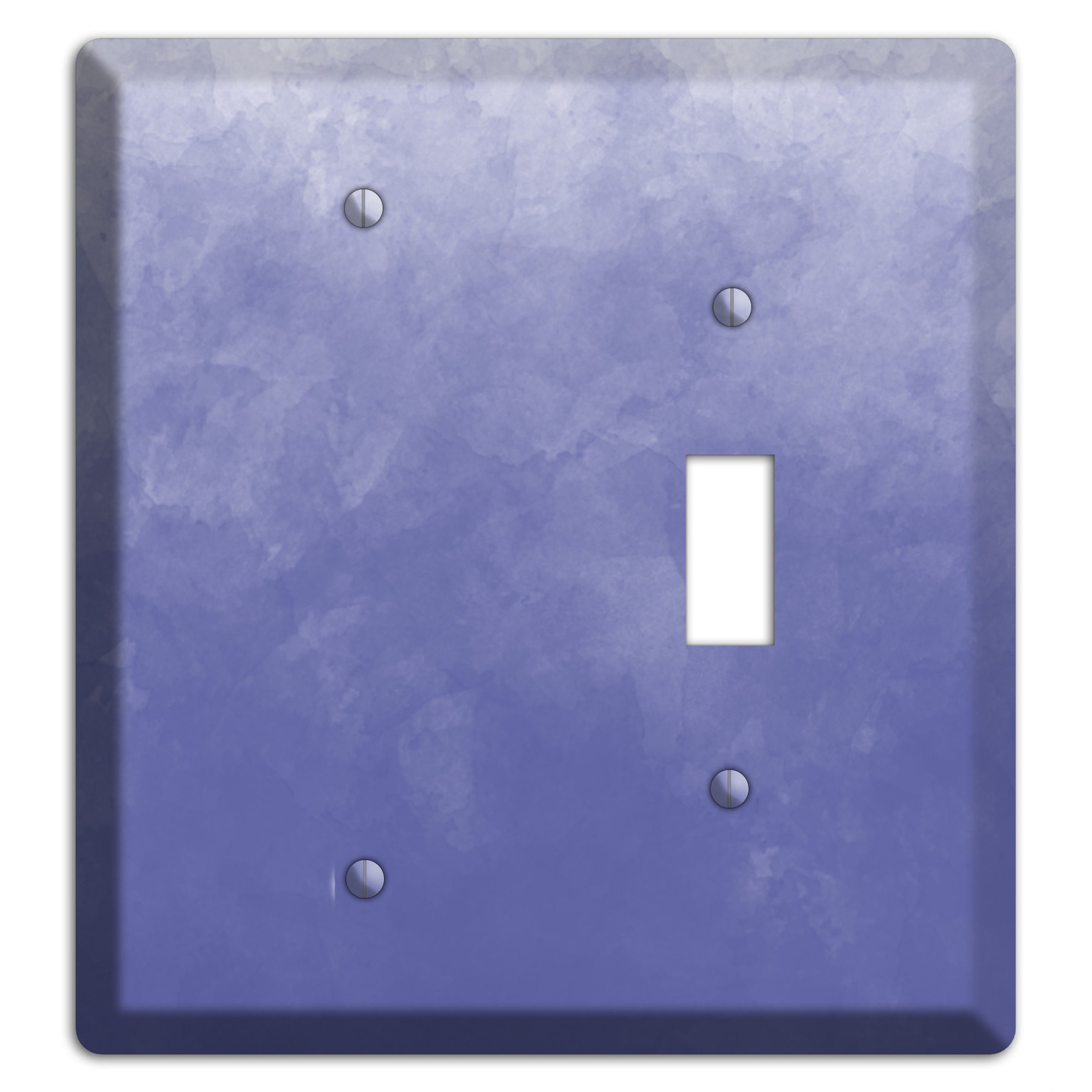 Blue Ombre Blank / Toggle Wallplate