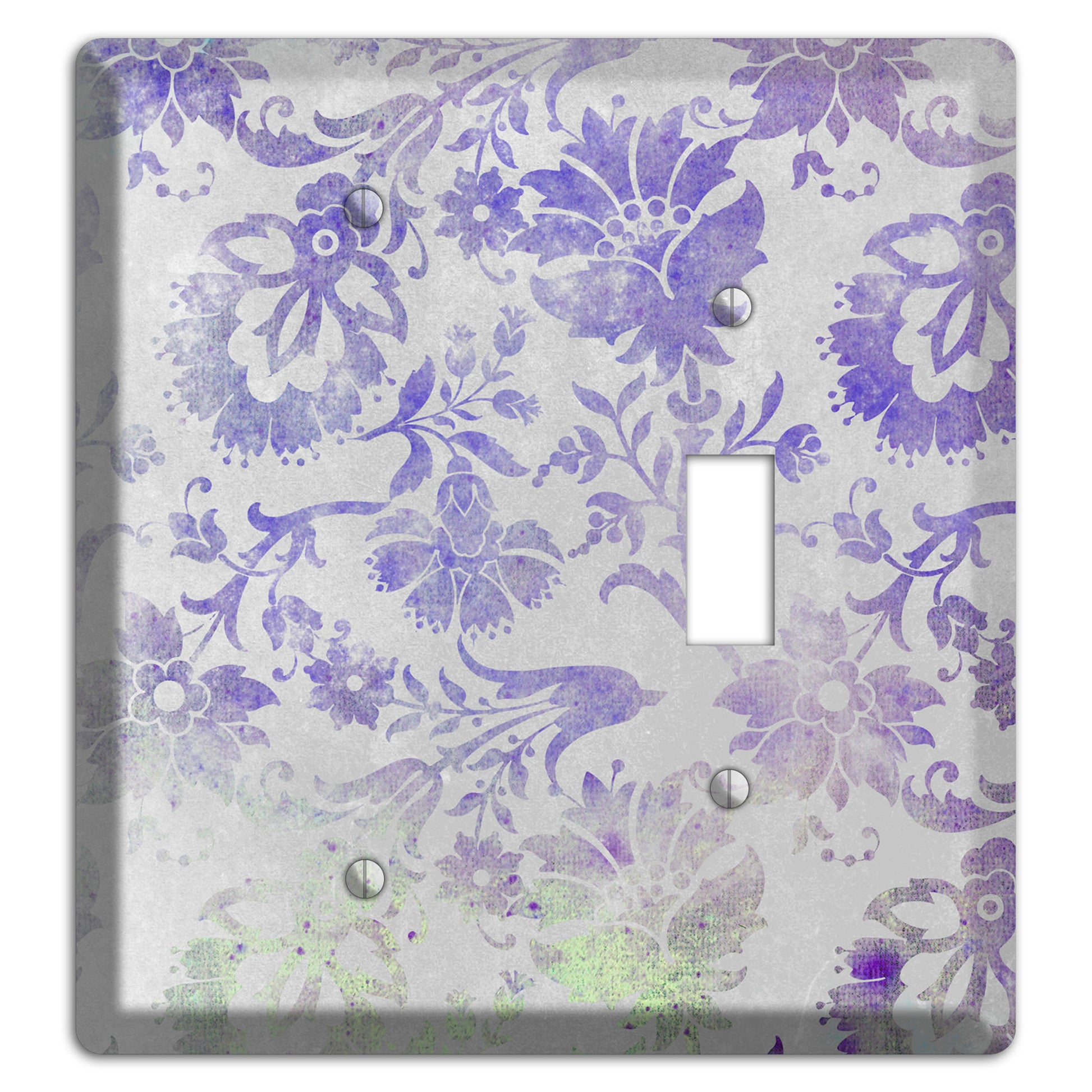 Chatelle Whimsical Damask Blank / Toggle Wallplate
