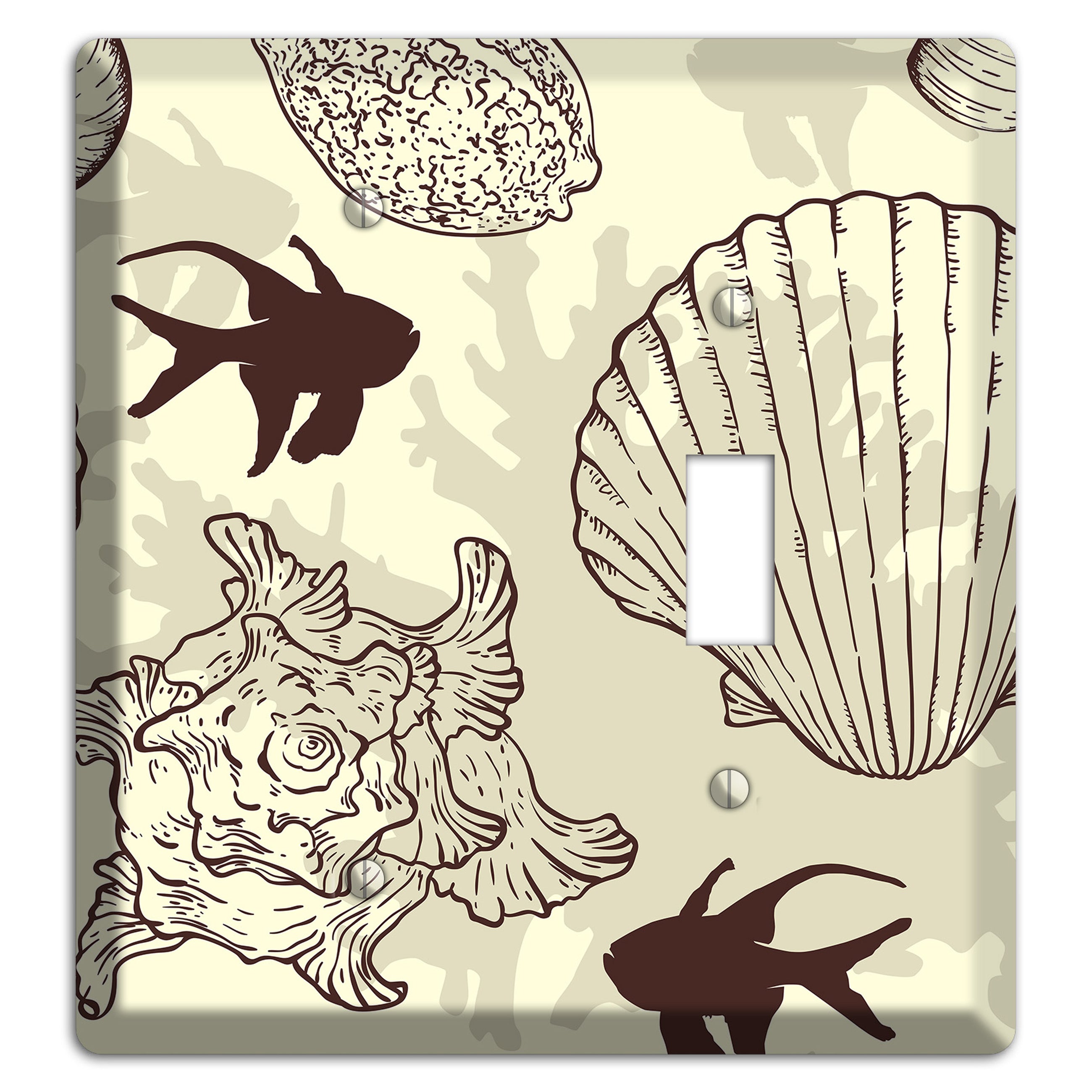 Shells 4 Blank / Toggle Wallplate