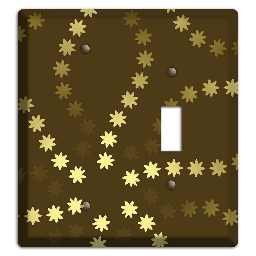 Multi Olive Constellation Blank / Toggle Wallplate