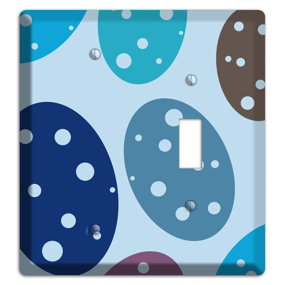 Blue Eggs Blank / Toggle Wallplate