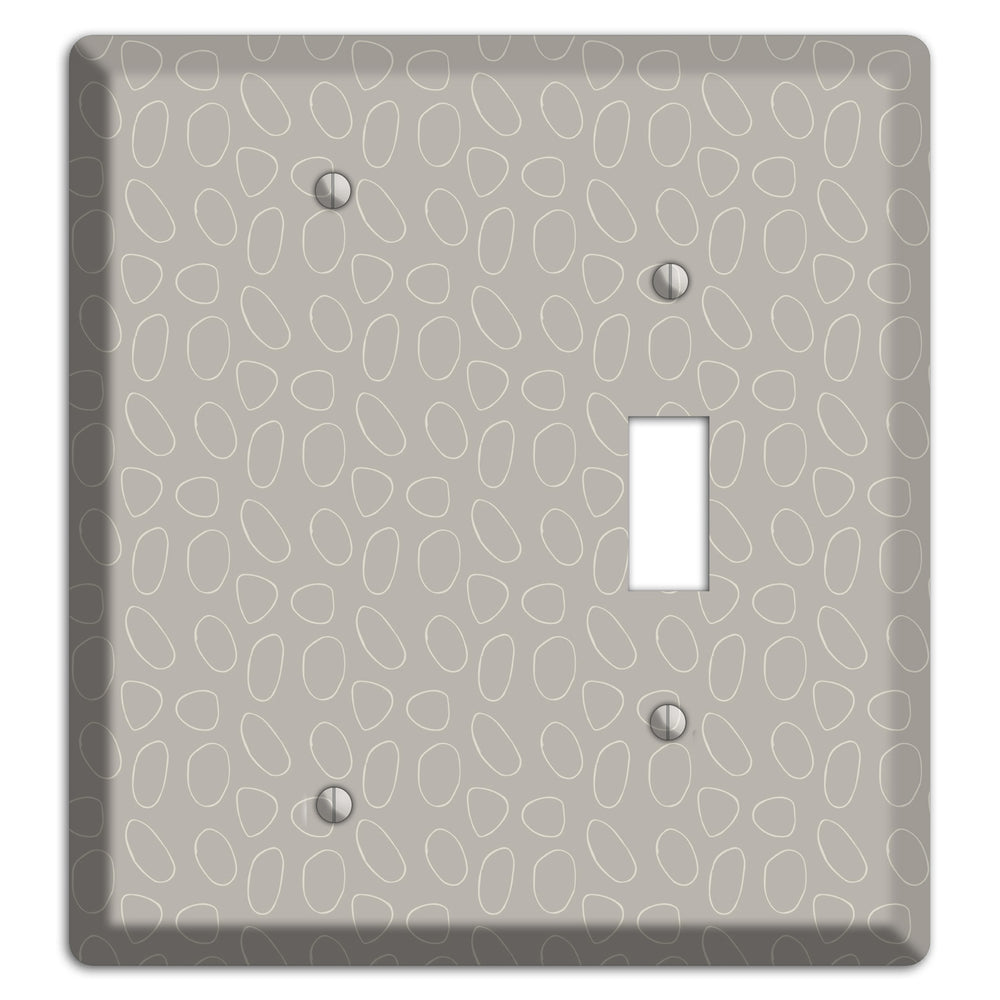 Simple Scandanavian Style E Blank / Toggle Wallplate