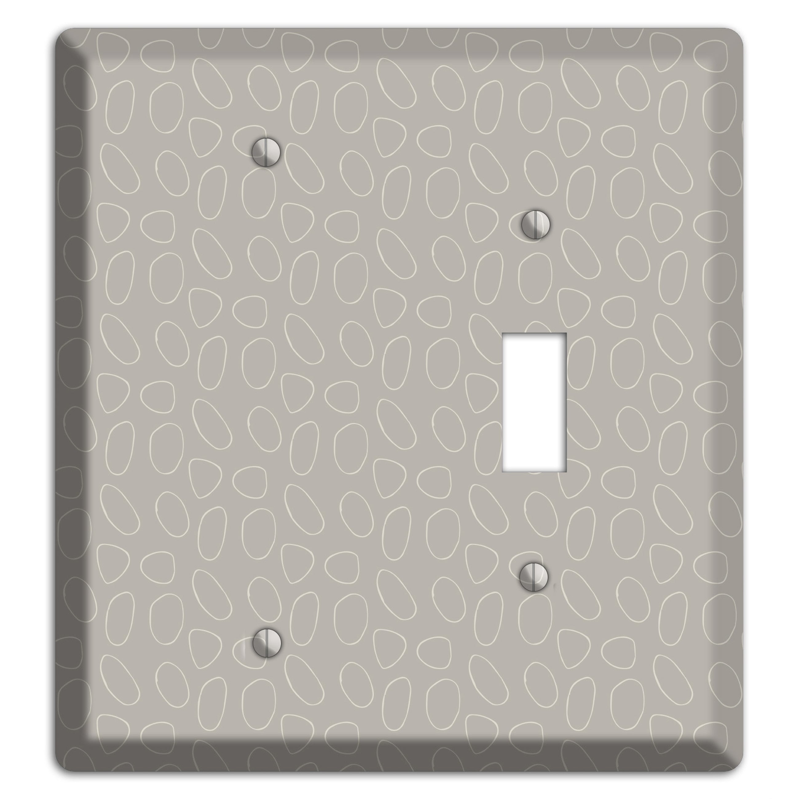 Simple Scandanavian Style E Blank / Toggle Wallplate