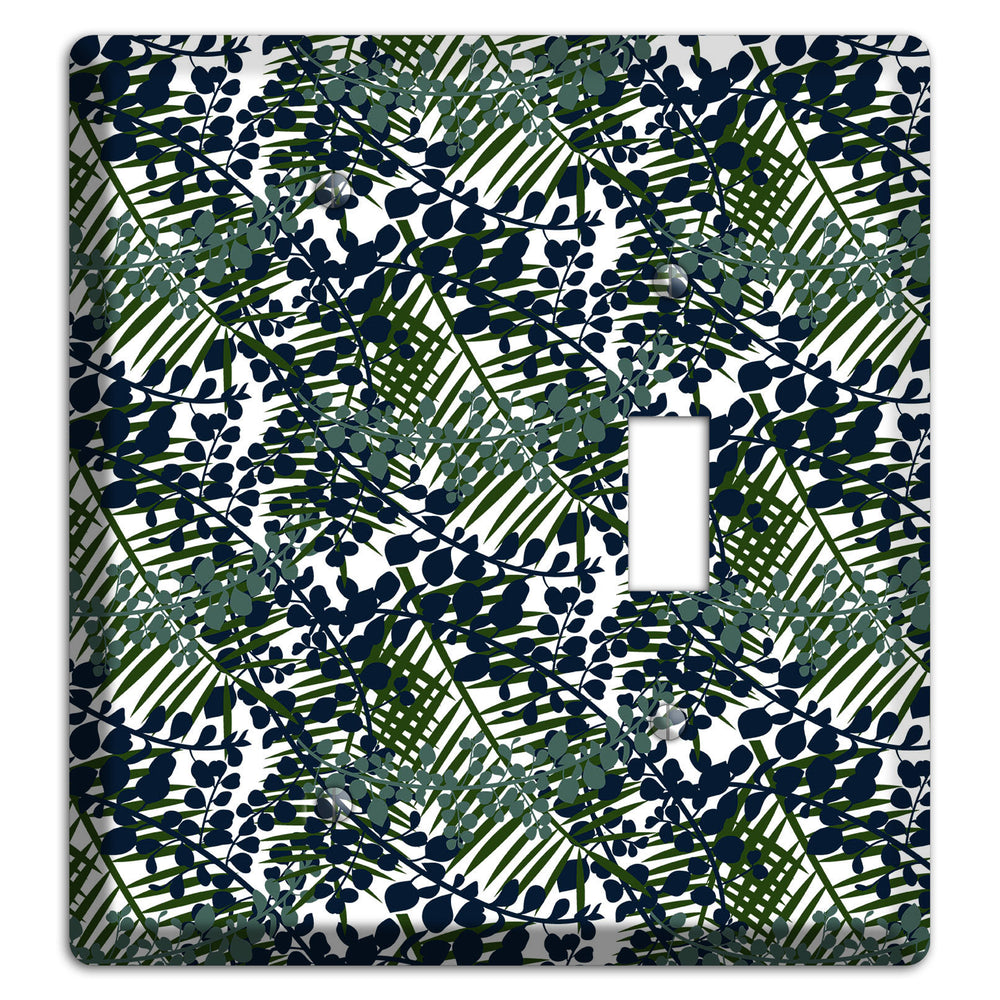 Leaves Style R Blank / Toggle Wallplate