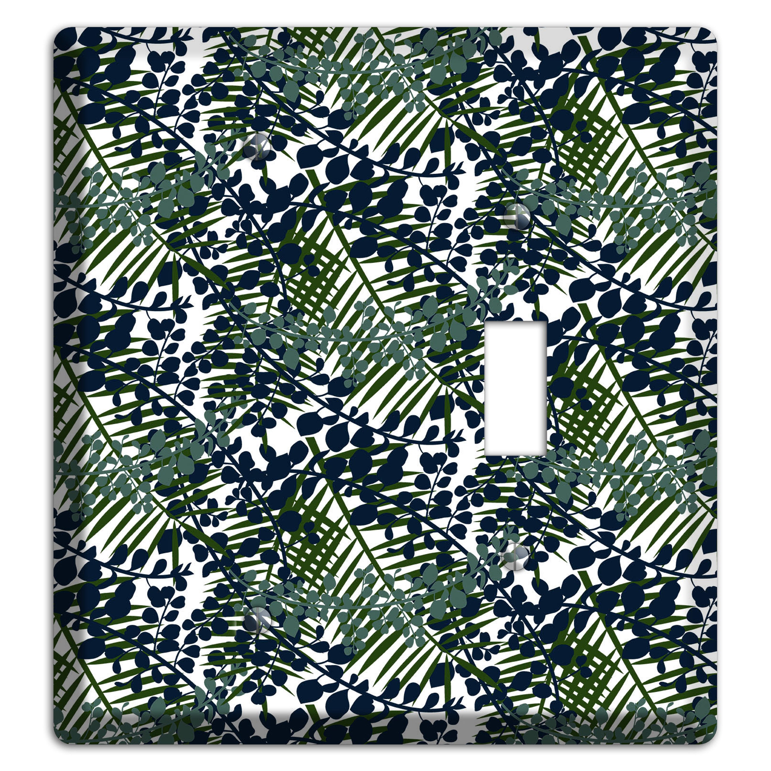 Leaves Style R Blank / Toggle Wallplate