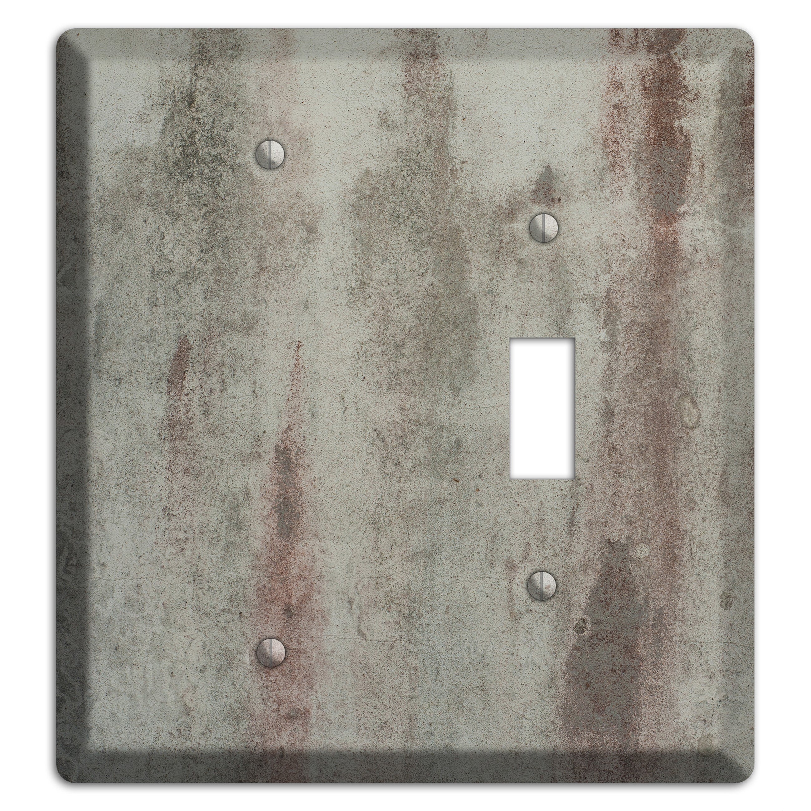 Old Concrete 15 Blank / Toggle Wallplate