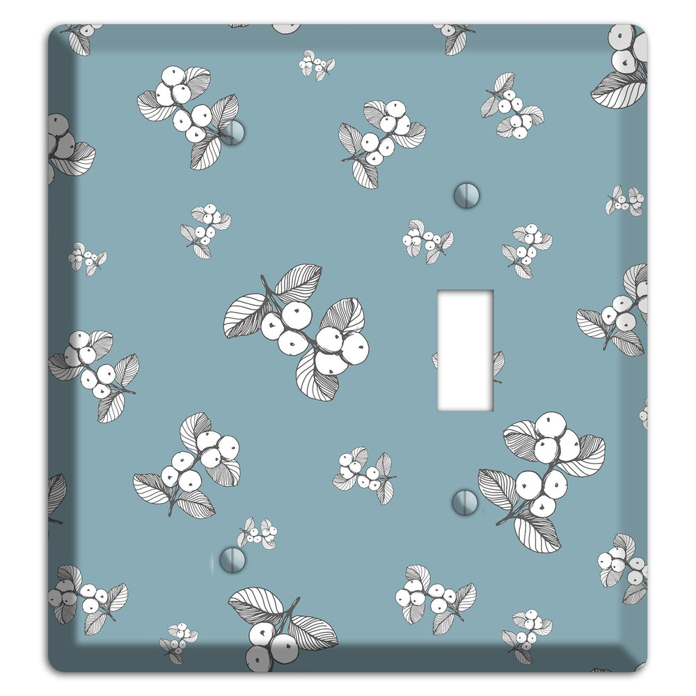 Wildlife Berry Bloom Blank / Toggle Wallplate