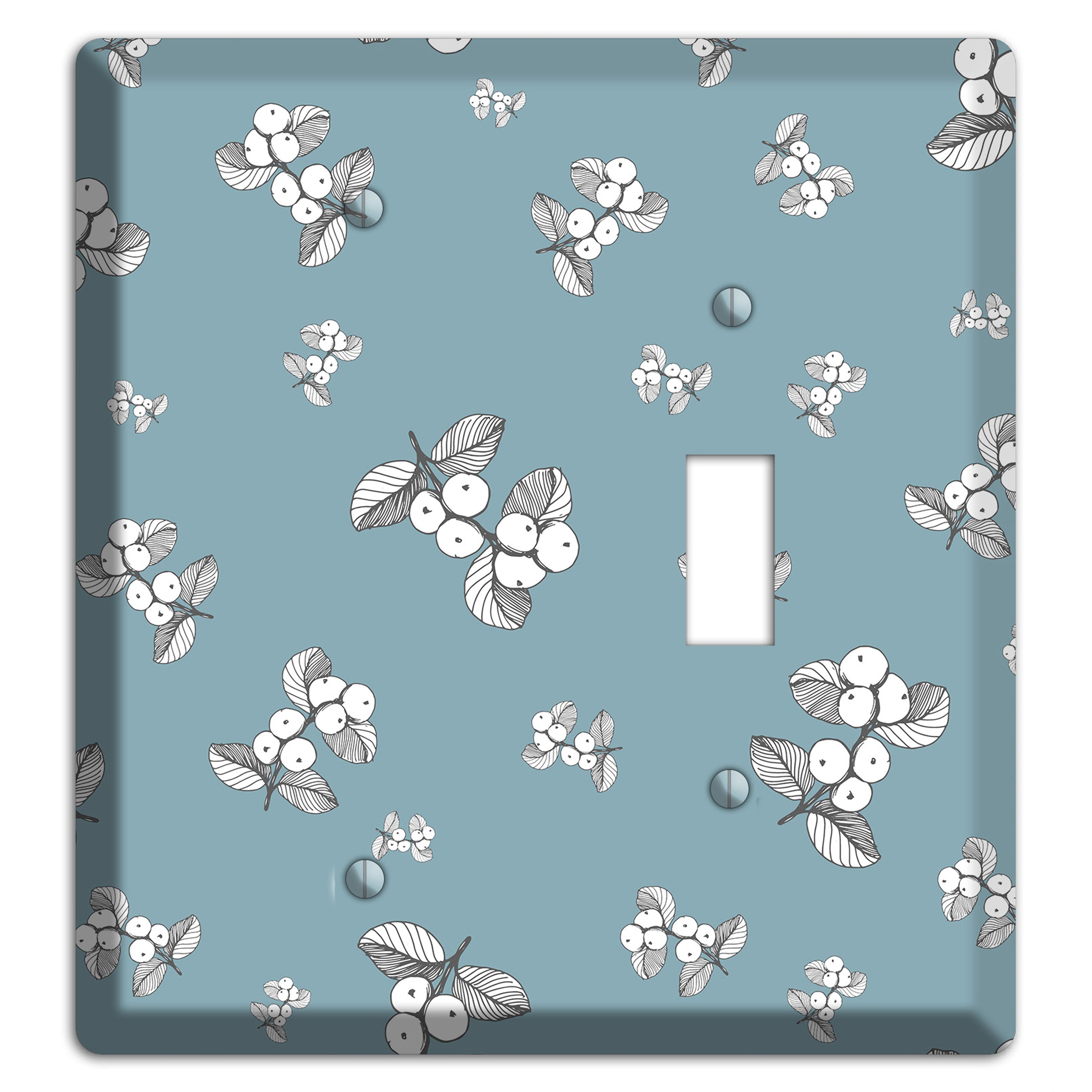 Wildlife Berry Bloom Blank / Toggle Wallplate
