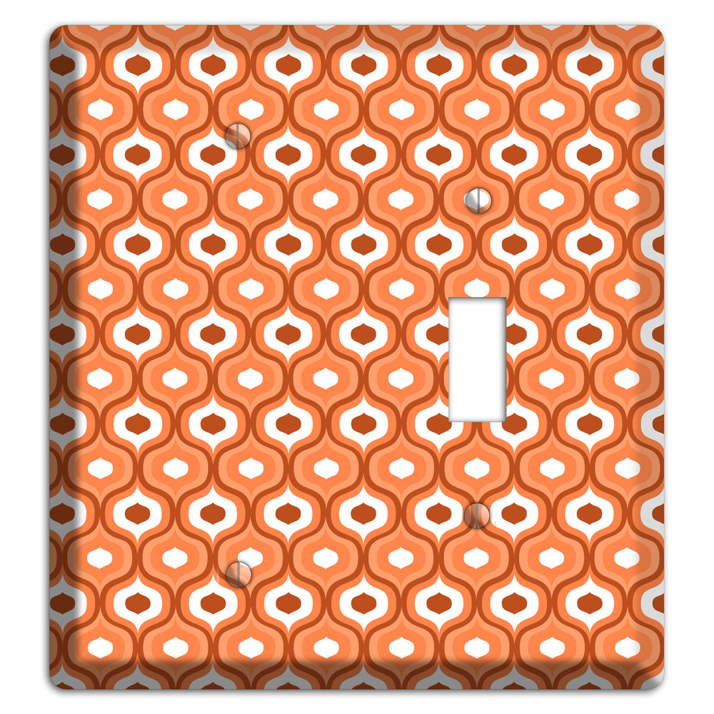 Coral Double Scallop Blank / Toggle Wallplate