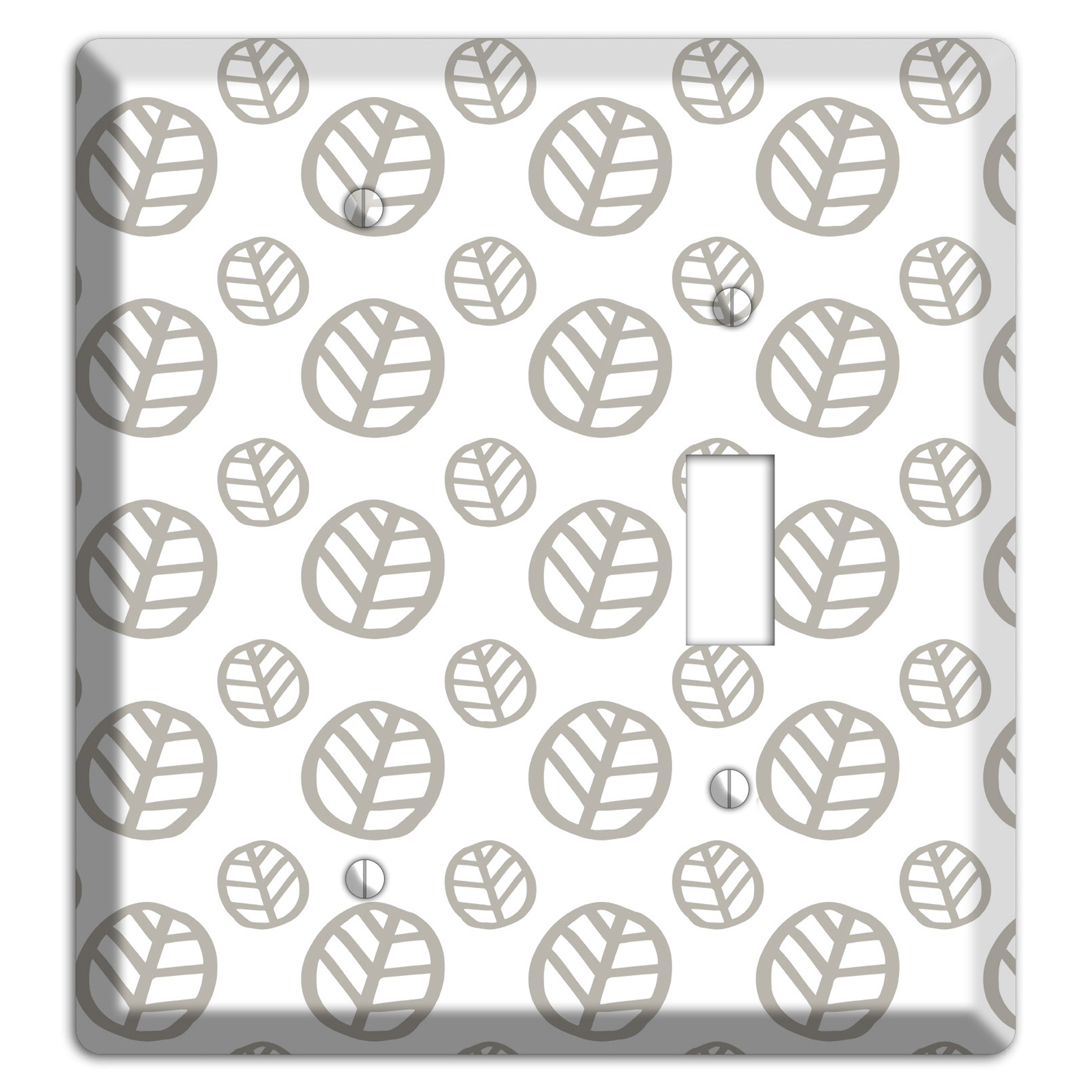 Simple Scandanavian Style JJ Blank / Toggle Wallplate