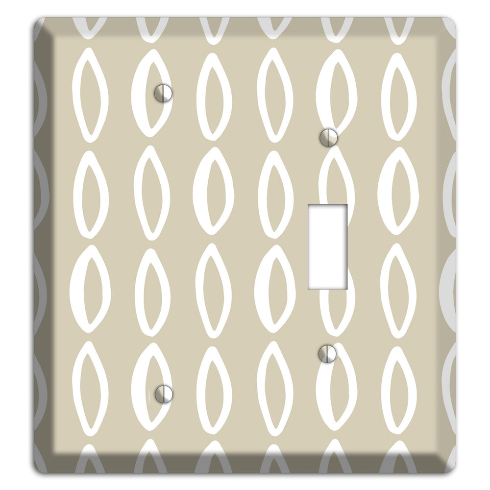 Simple Scandanavian Style Z Blank / Toggle Wallplate