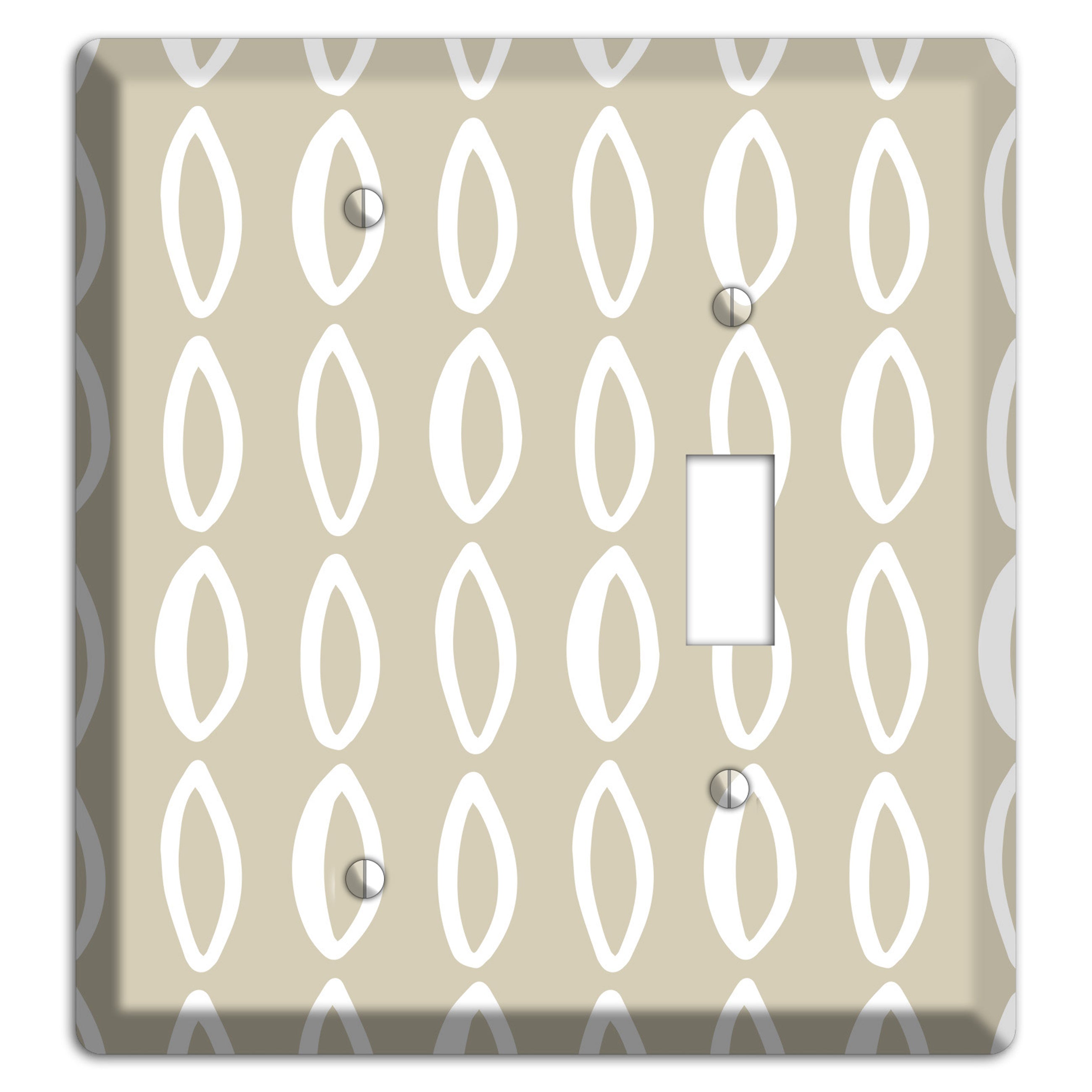 Simple Scandanavian Style Z Blank / Toggle Wallplate