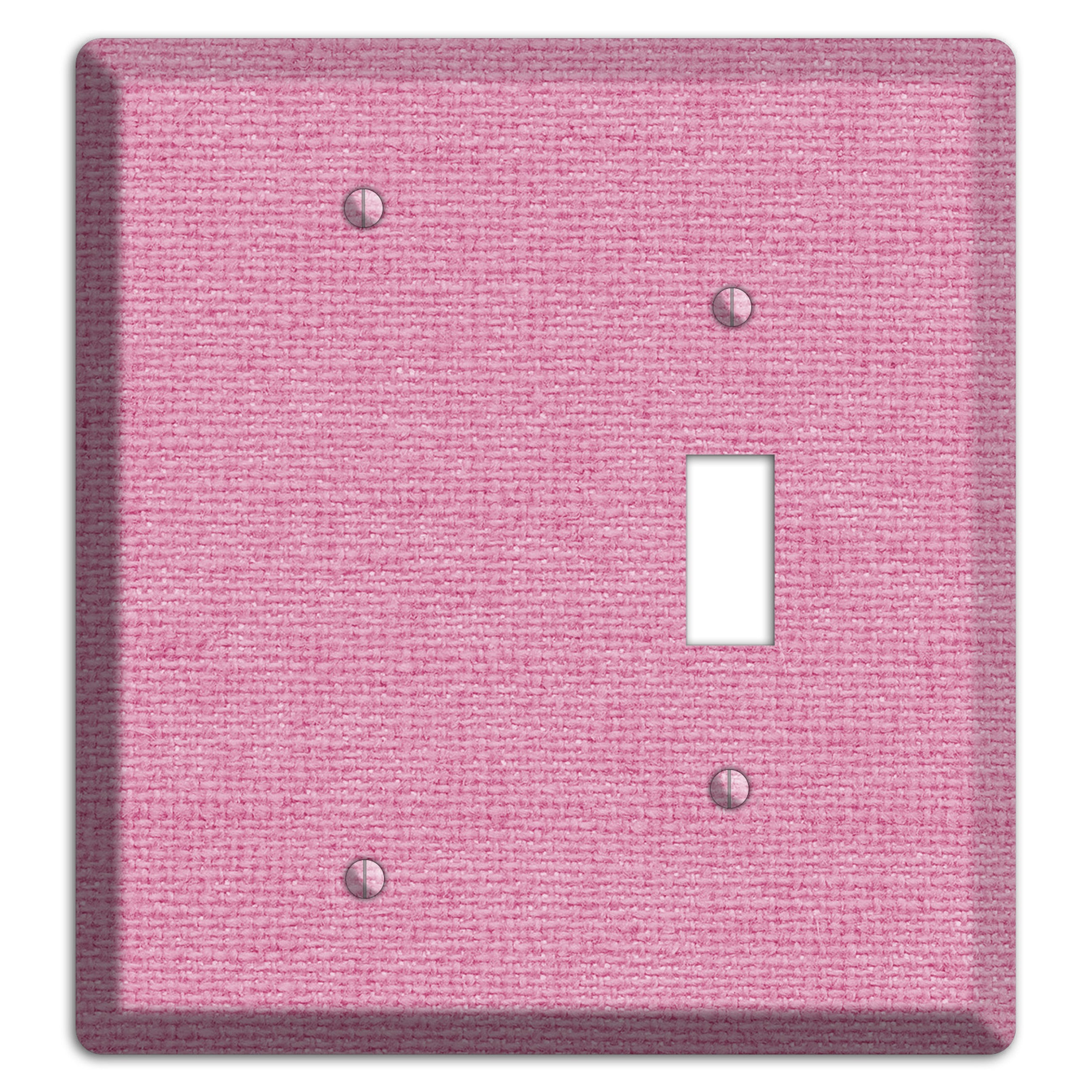 Gamboge Pink Texture Blank / Toggle Wallplate