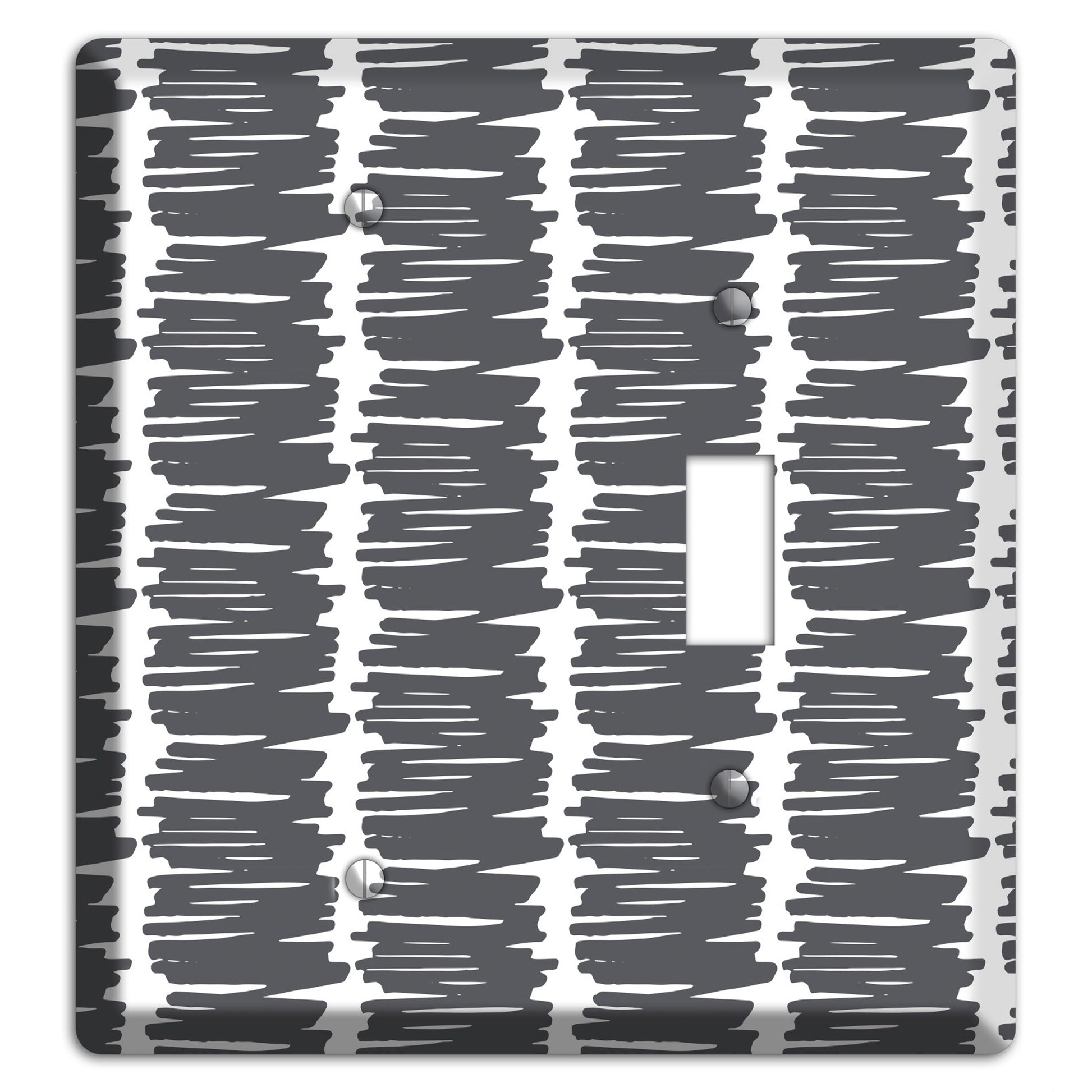 Abstract 20 Blank / Toggle Wallplate