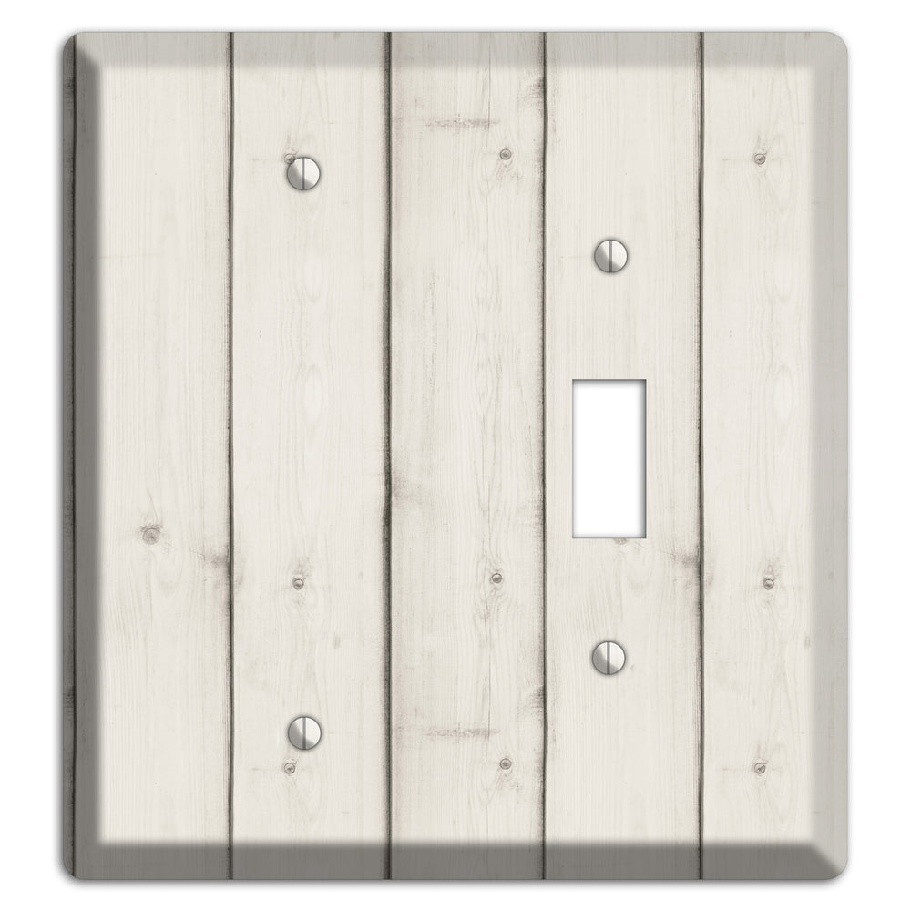 Satin Linen Antique Blank / Toggle Wallplate