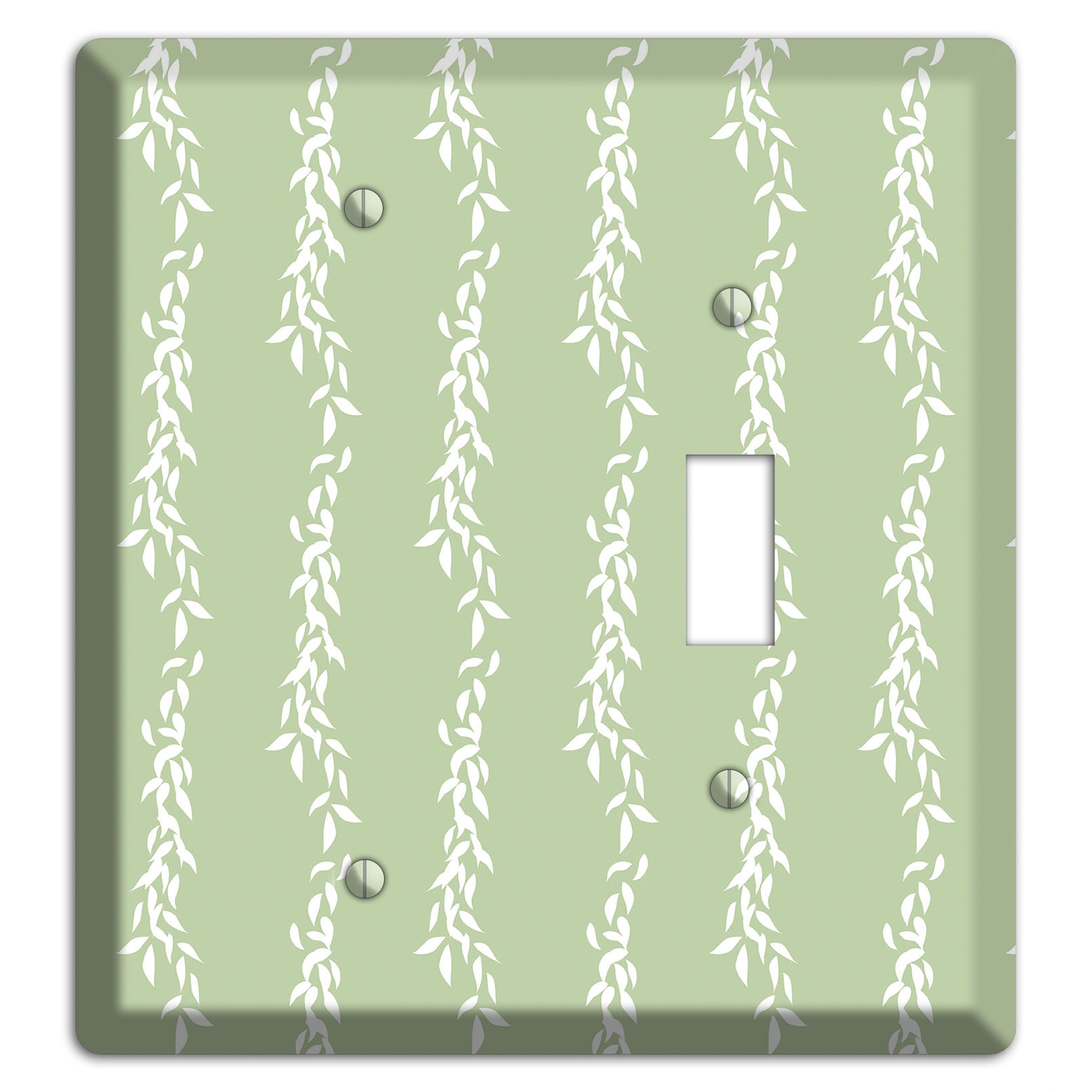 Leaves Style Z Blank / Toggle Wallplate