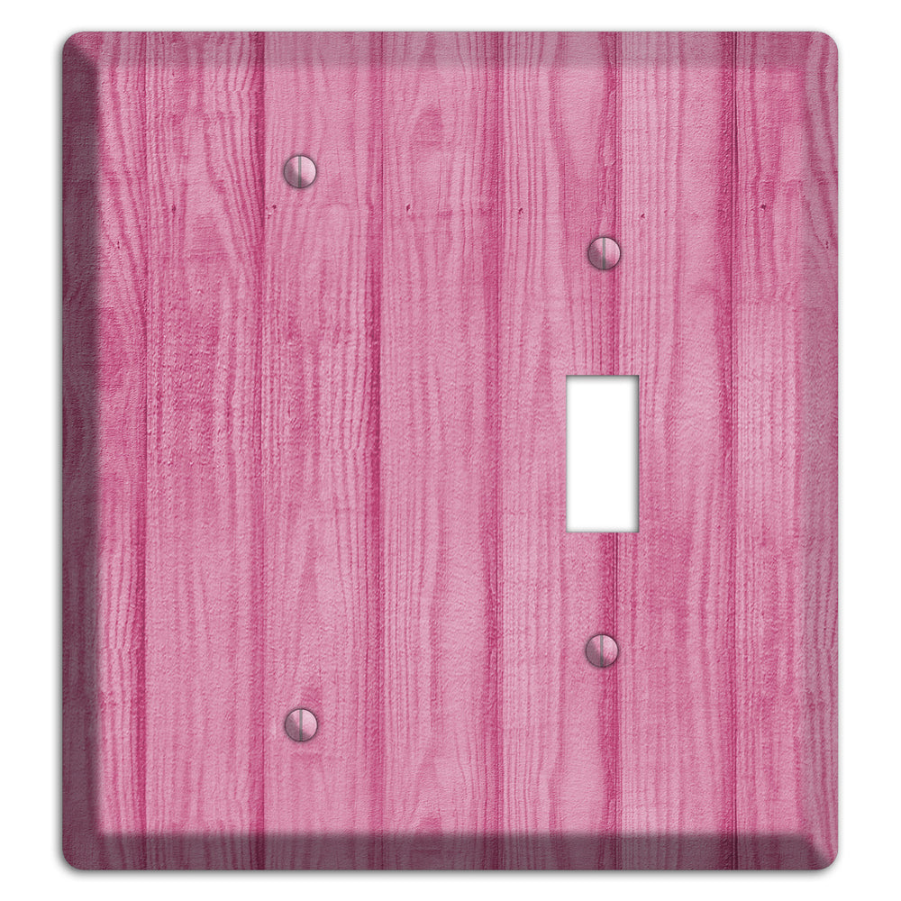 Can Can Pink Texture Blank / Toggle Wallplate