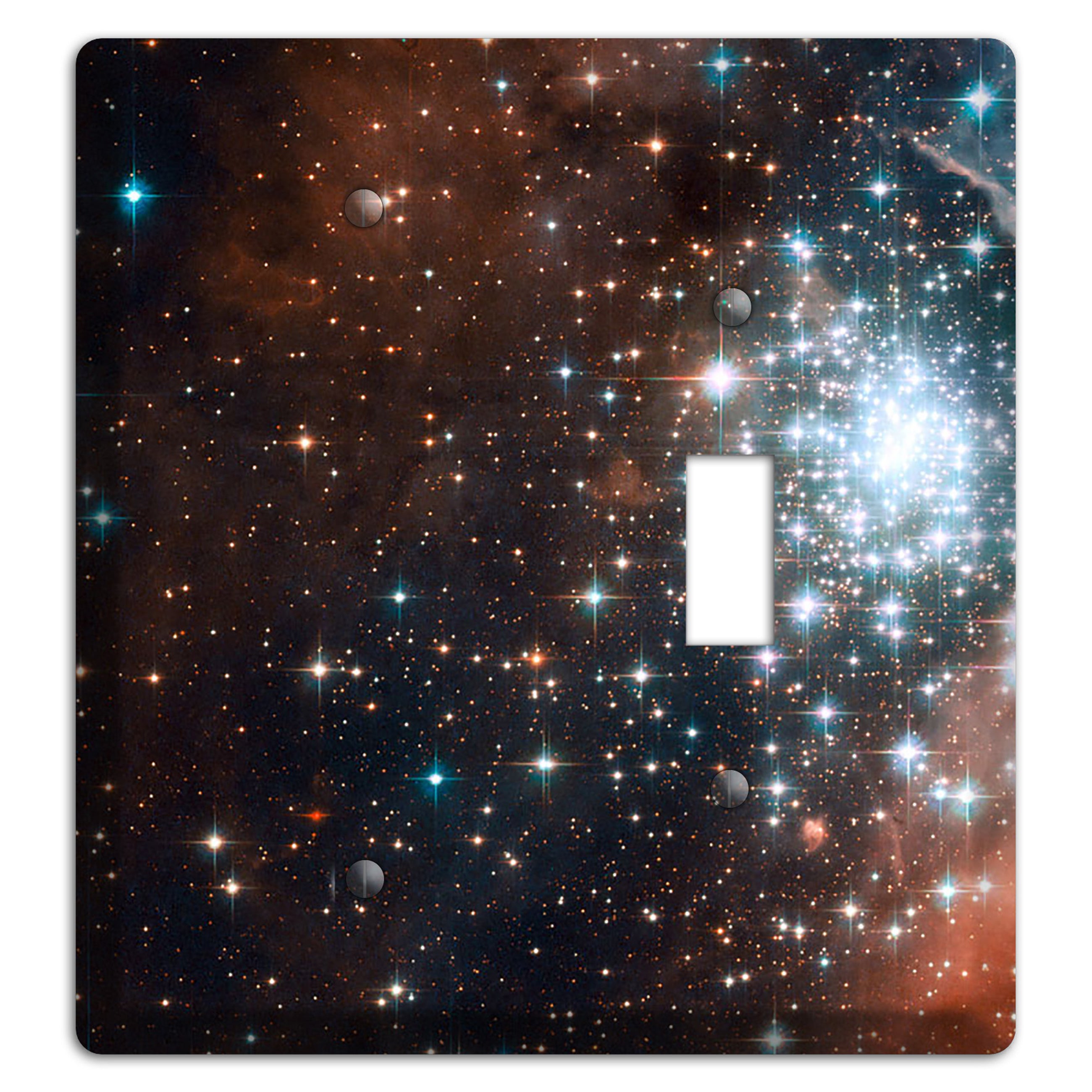 star cluster bursts Blank / Toggle Wallplate