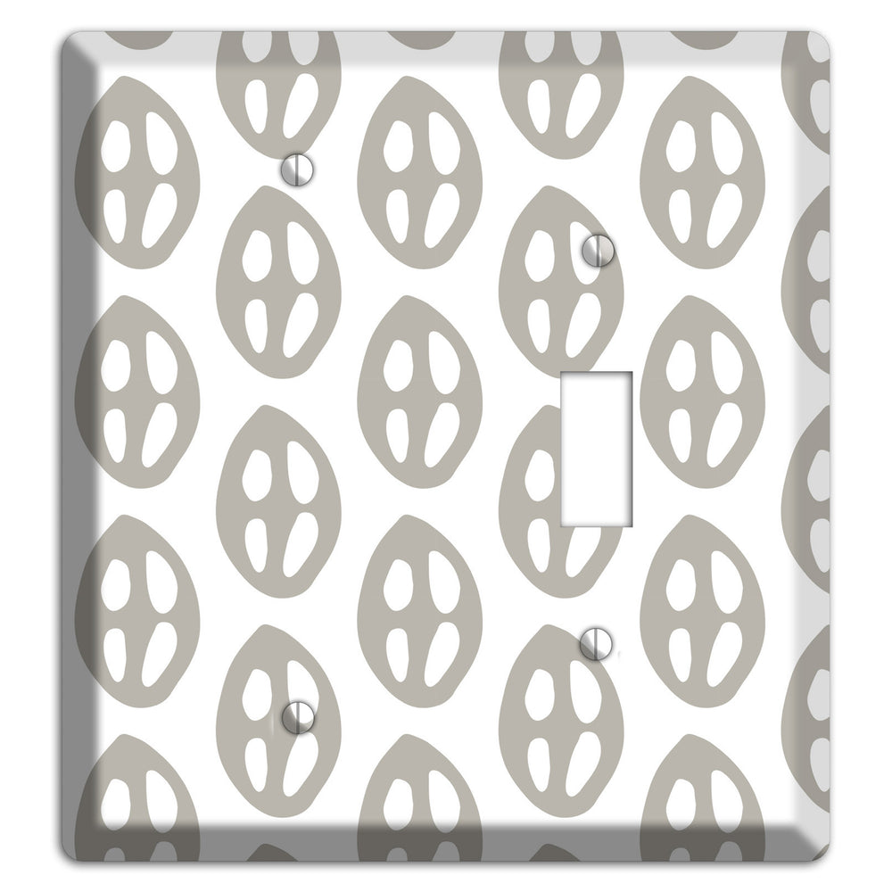 Simple Scandanavian Style BB Blank / Toggle Wallplate