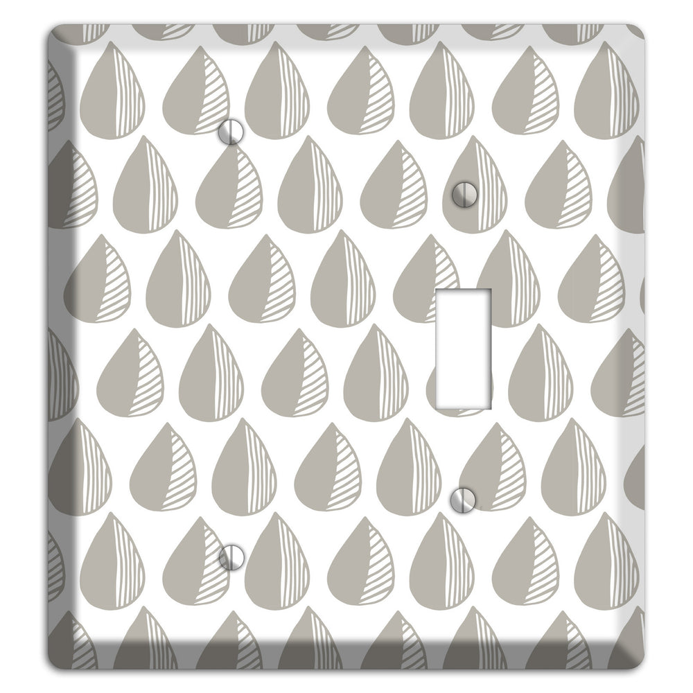 Simple Scandanavian Style MM Blank / Toggle Wallplate