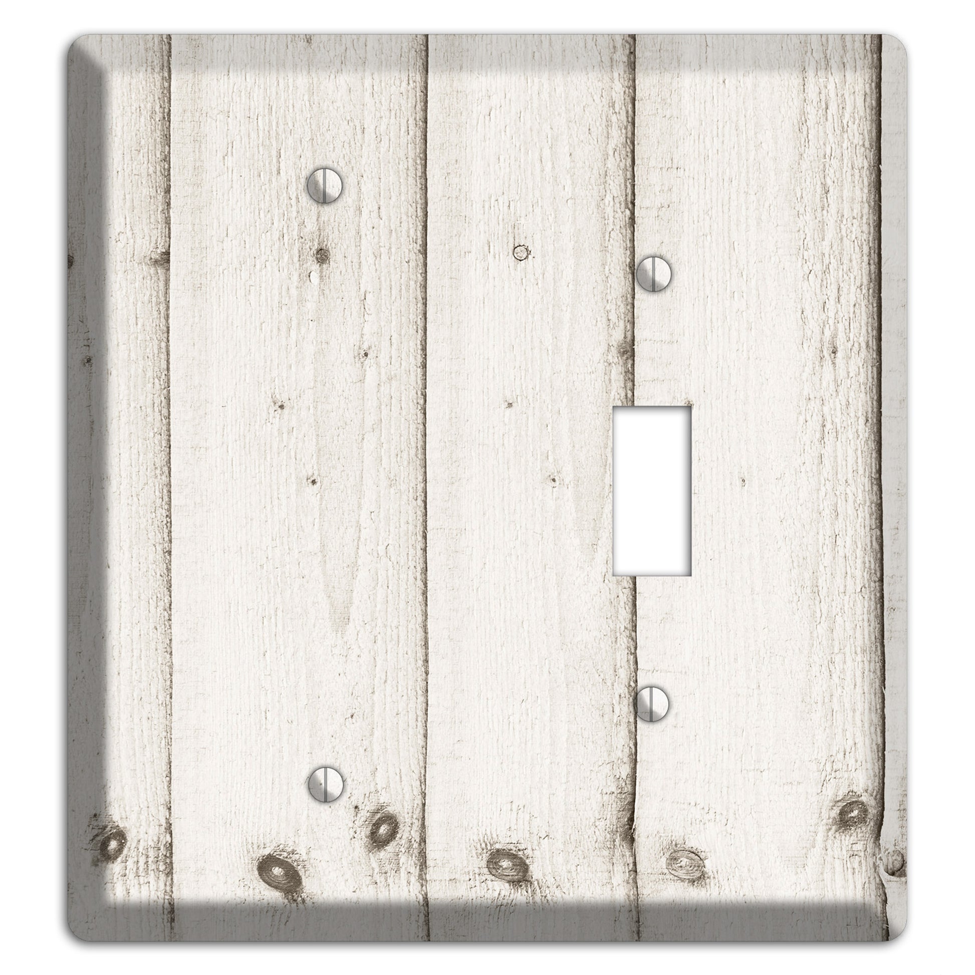 Swirl Antique Blank / Toggle Wallplate