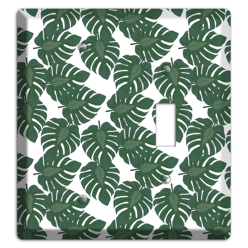 Leaves Style EE Blank / Toggle Wallplate