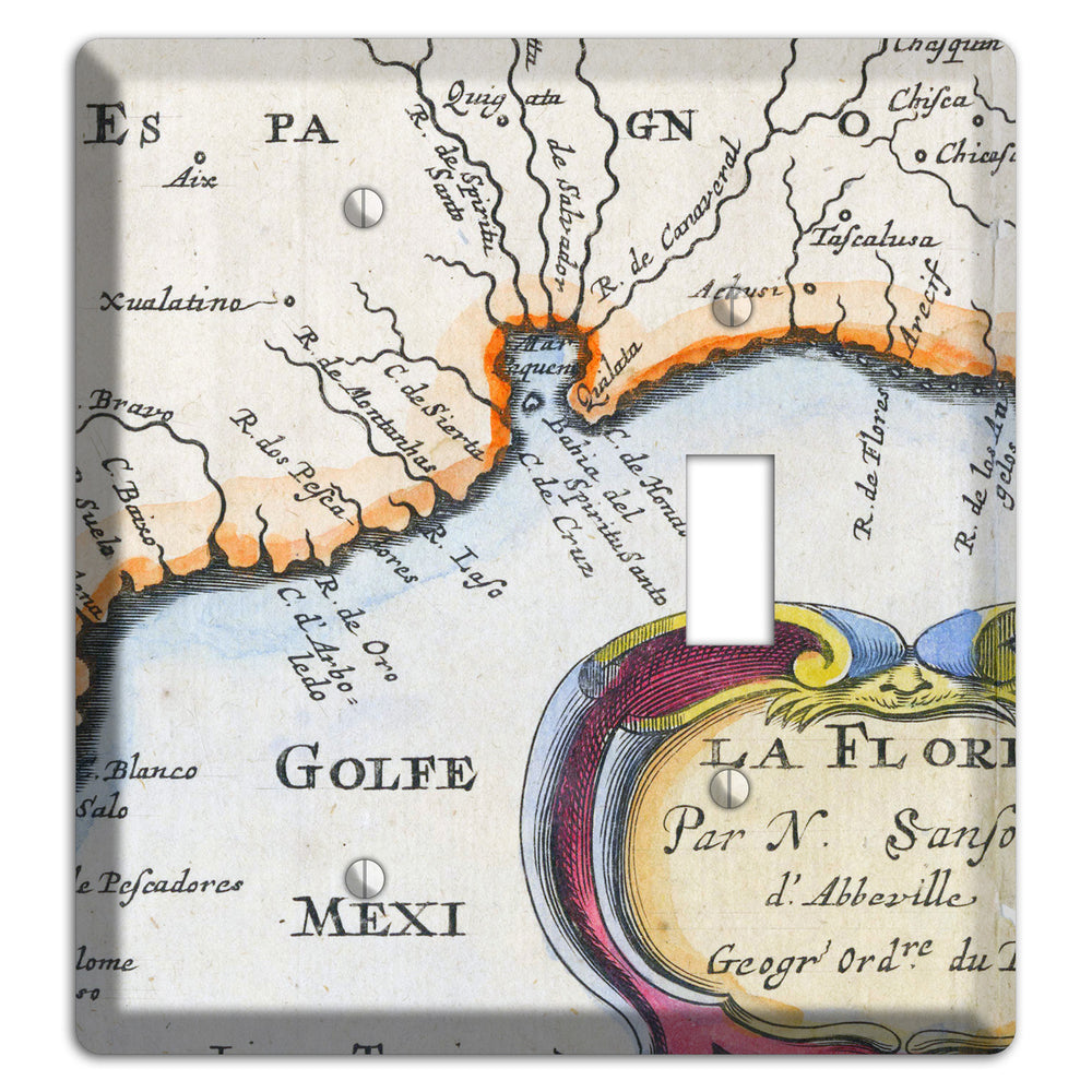 Gulf of Mexico Blank / Toggle Wallplate