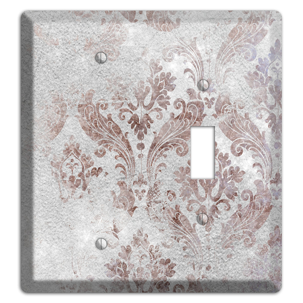 Nobel Whimsical Damask Blank / Toggle Wallplate