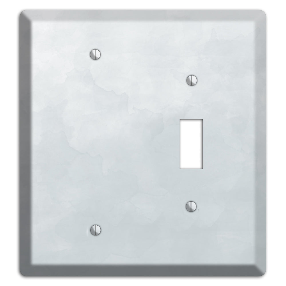 Gray Ombre Blank / Toggle Wallplate