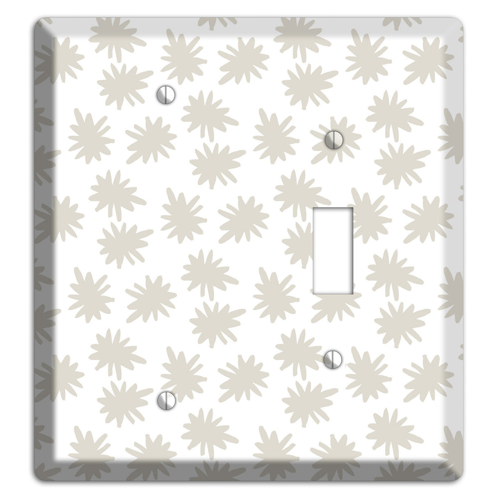 Simple Scandanavian Style CC Blank / Toggle Wallplate
