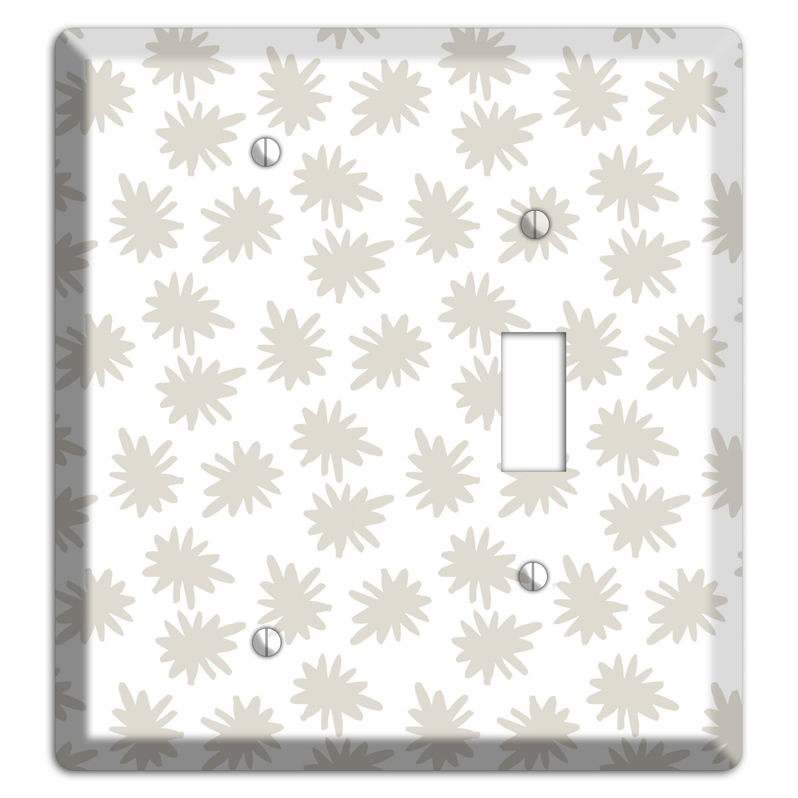 Simple Scandanavian Style CC Blank / Toggle Wallplate