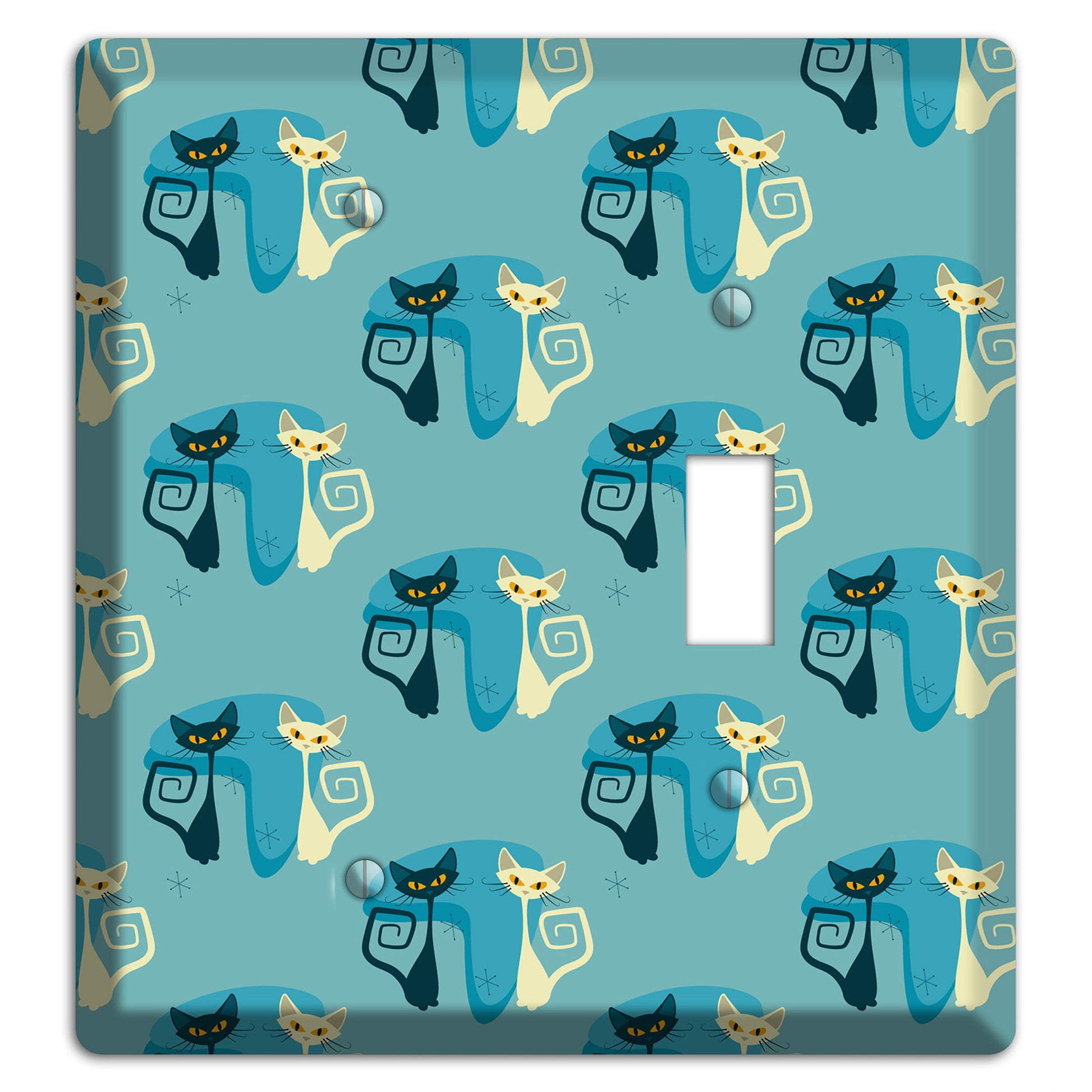 Adorable Kitties Blank / Toggle Wallplate