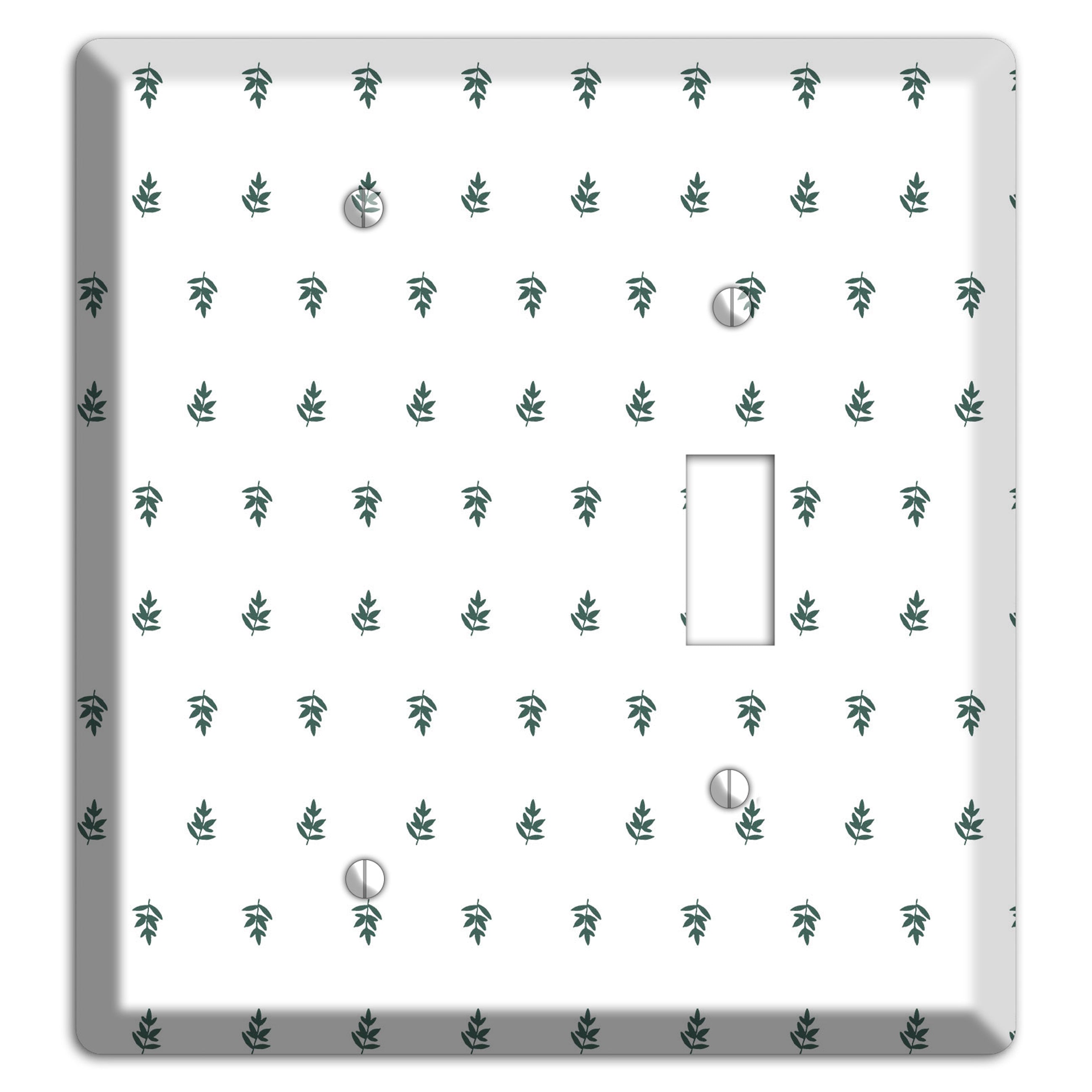 Leaves Style Y Blank / Toggle Wallplate