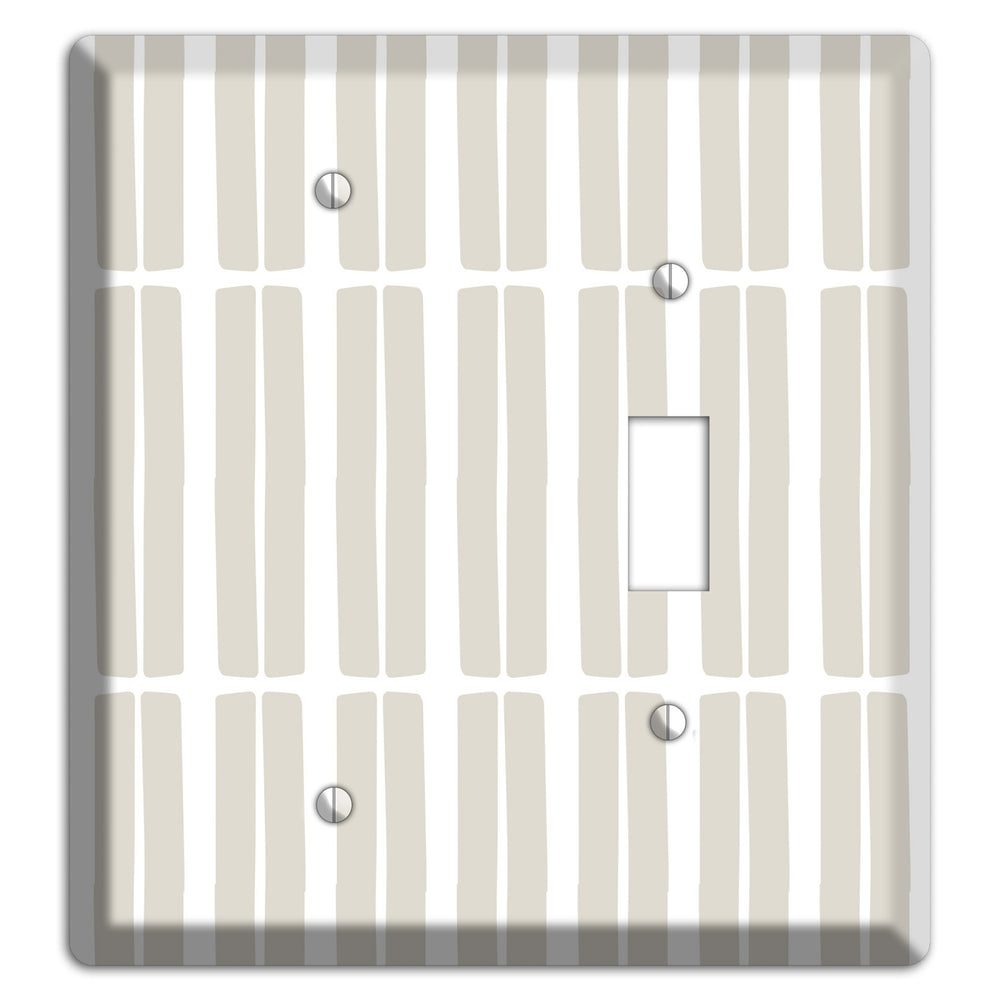 Simple Scandanavian Style FF Blank / Toggle Wallplate
